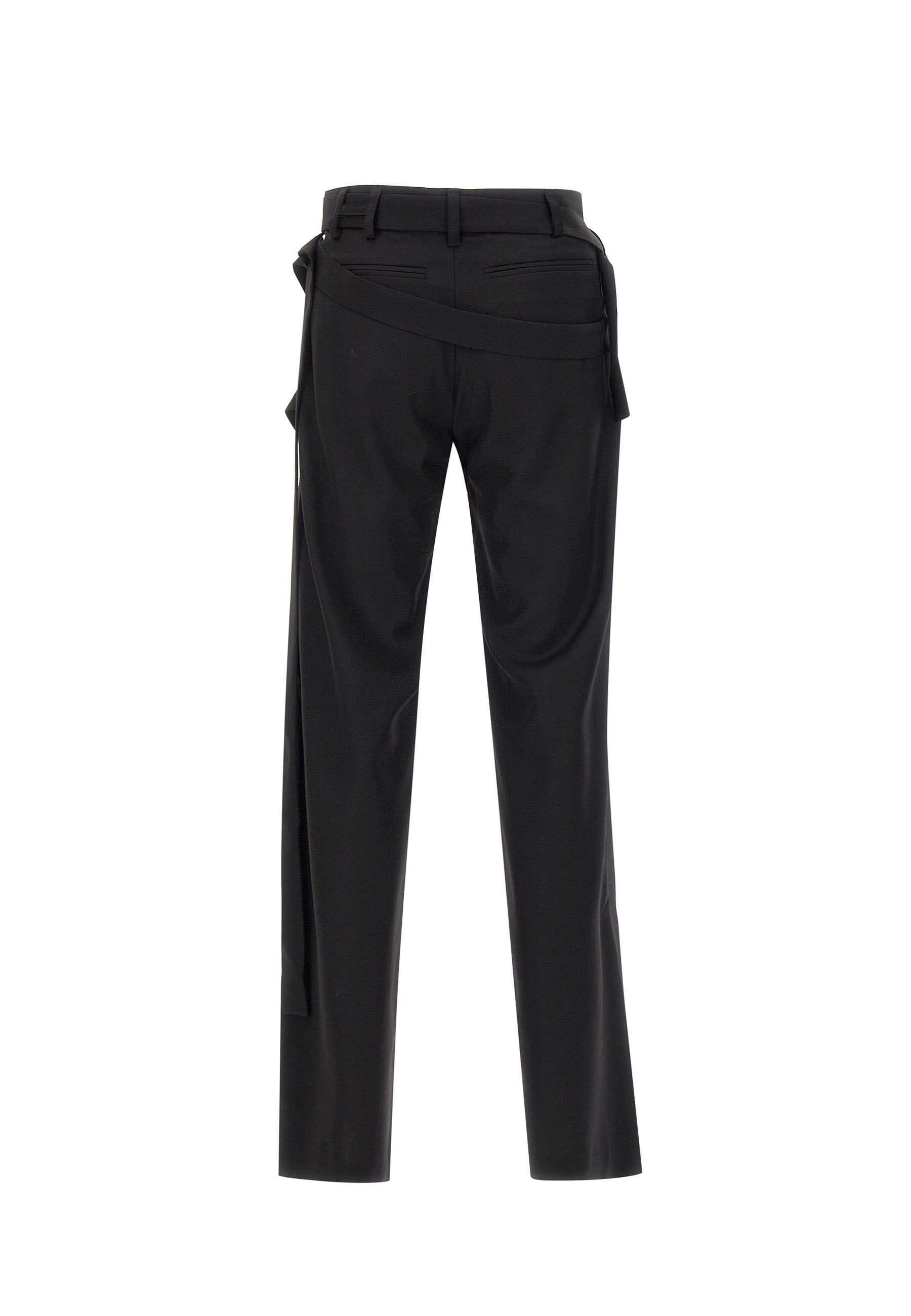 Heliot Emil 10182 Unisex Black Trousers - Zuklat