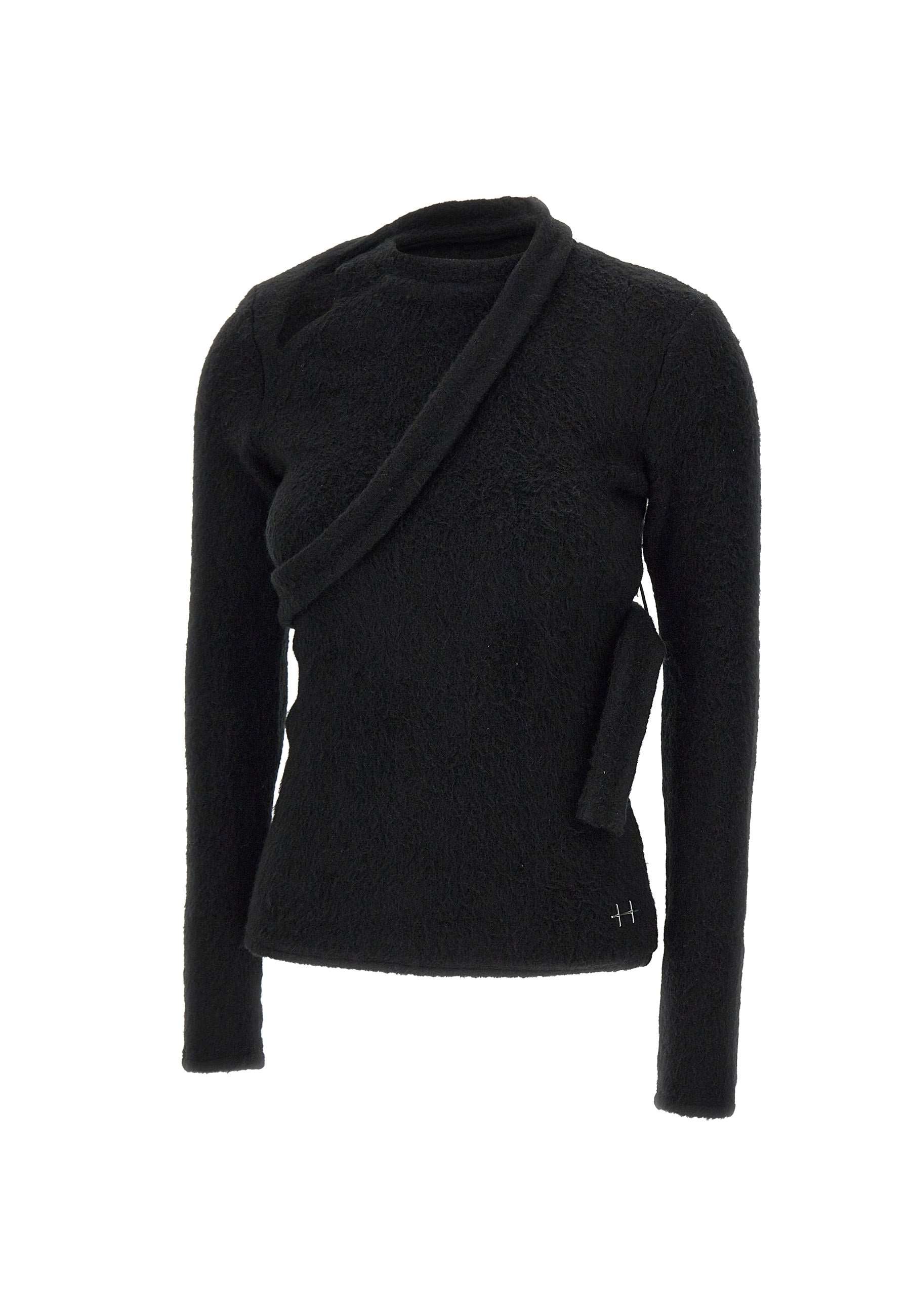 Heliot Emil 07065 Woman Black Sweaters - Zuklat