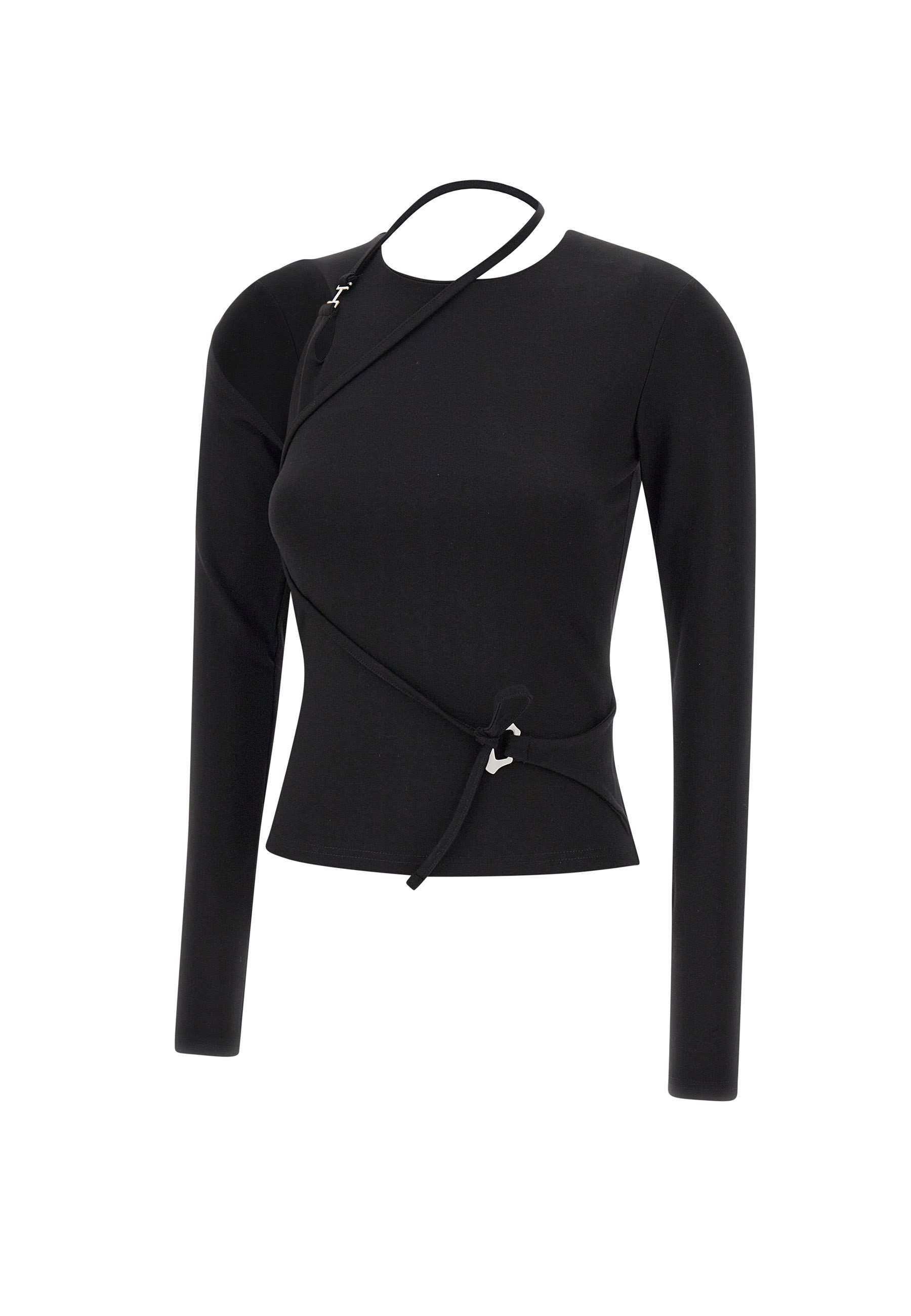 Heliot Emil 13071 Woman Black Sweaters - Zuklat