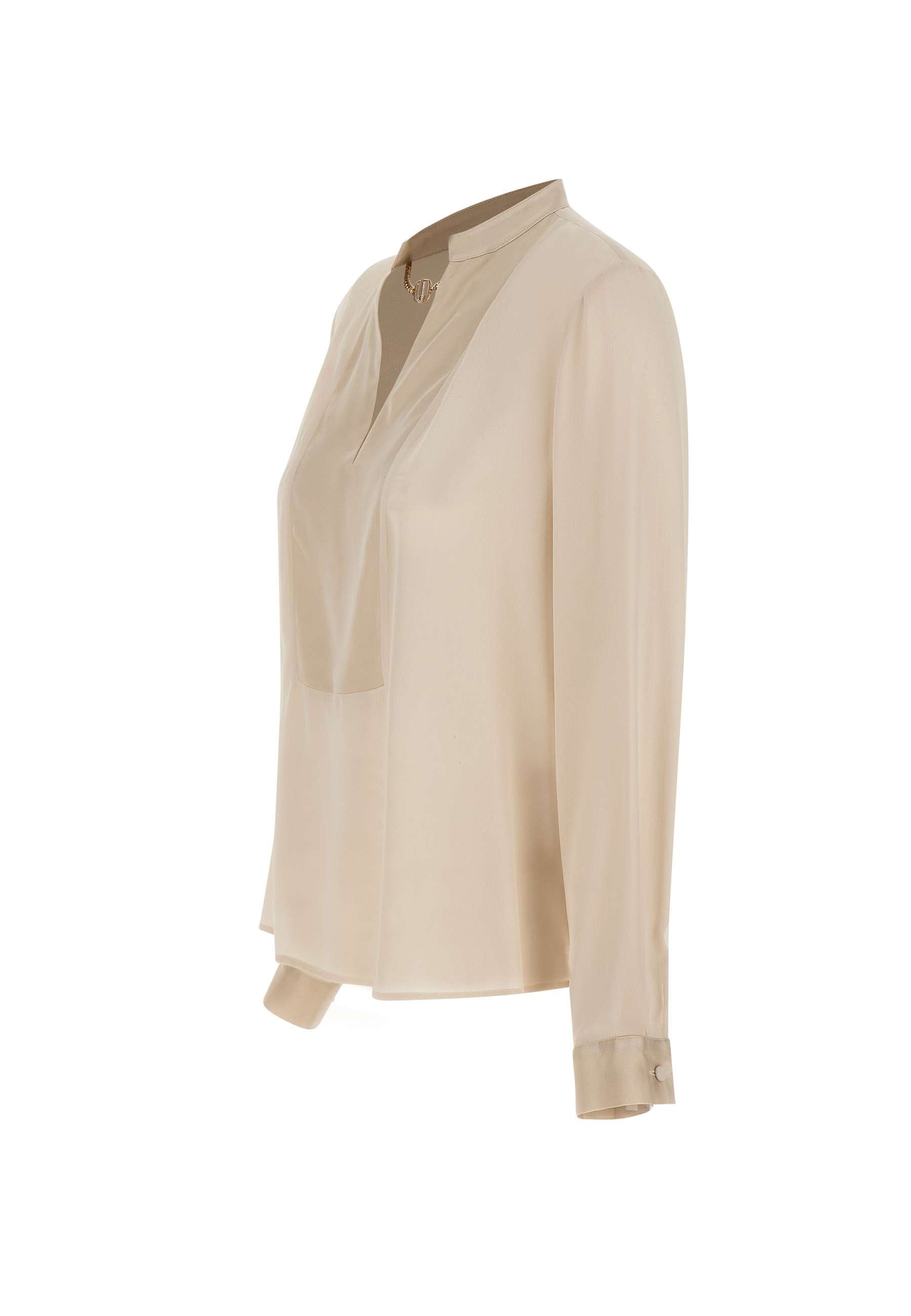 Liu Jo CF4153T2578 Woman Beige Shirts - Zuklat