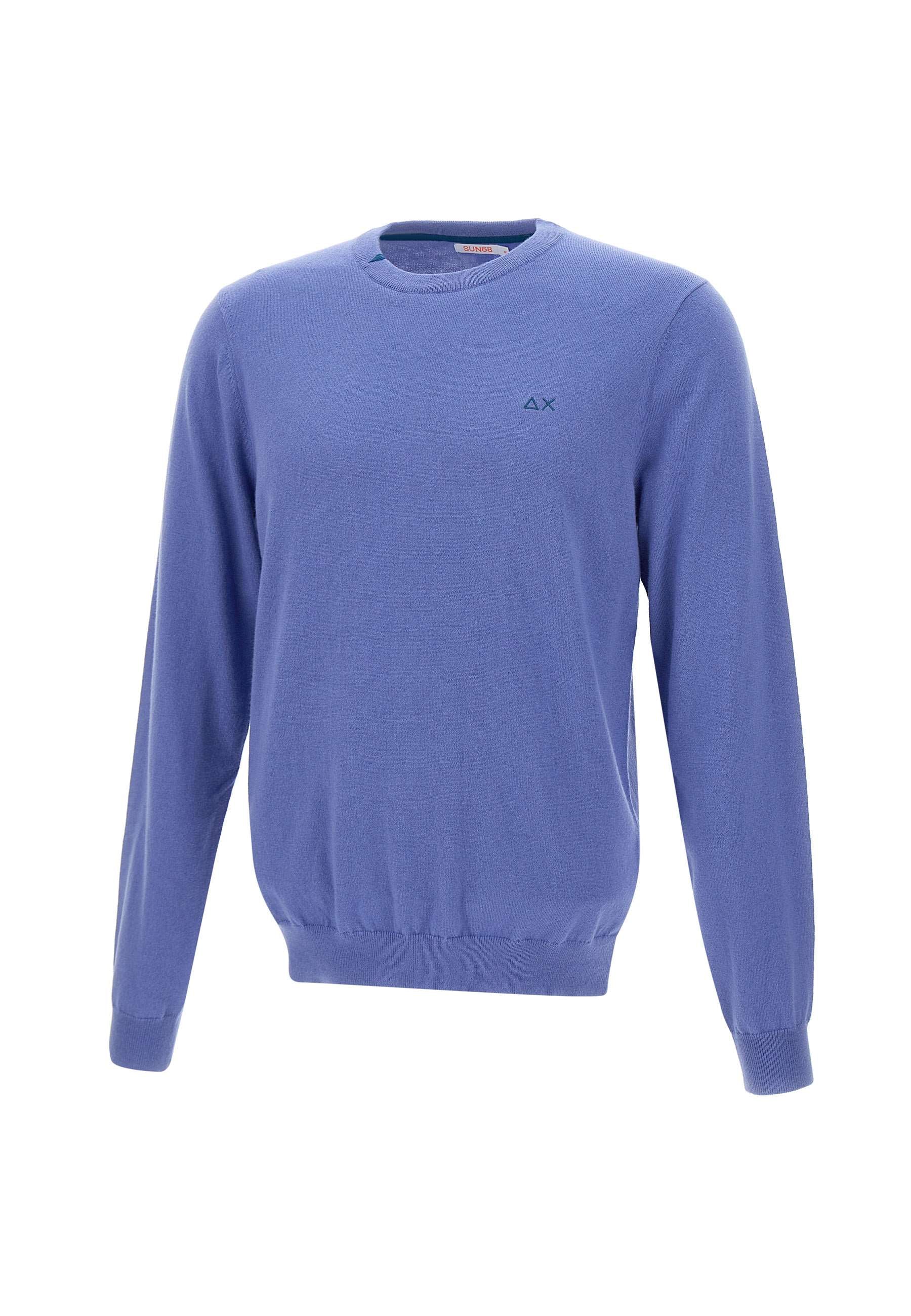 Sun68 K44101 Man PURPLE Sweaters - Zuklat