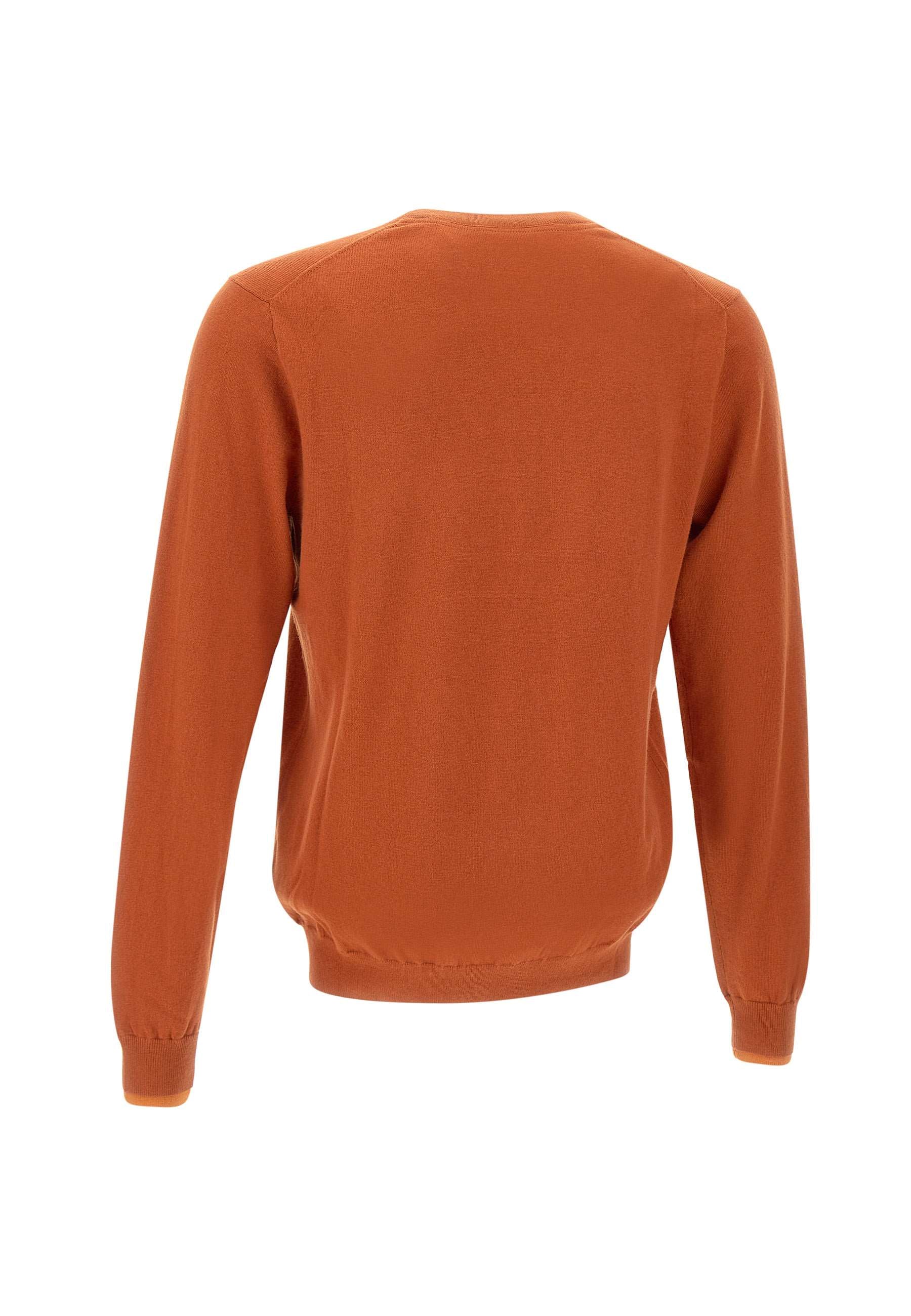 Sun68 K44125 Man Orange Sweaters - Zuklat