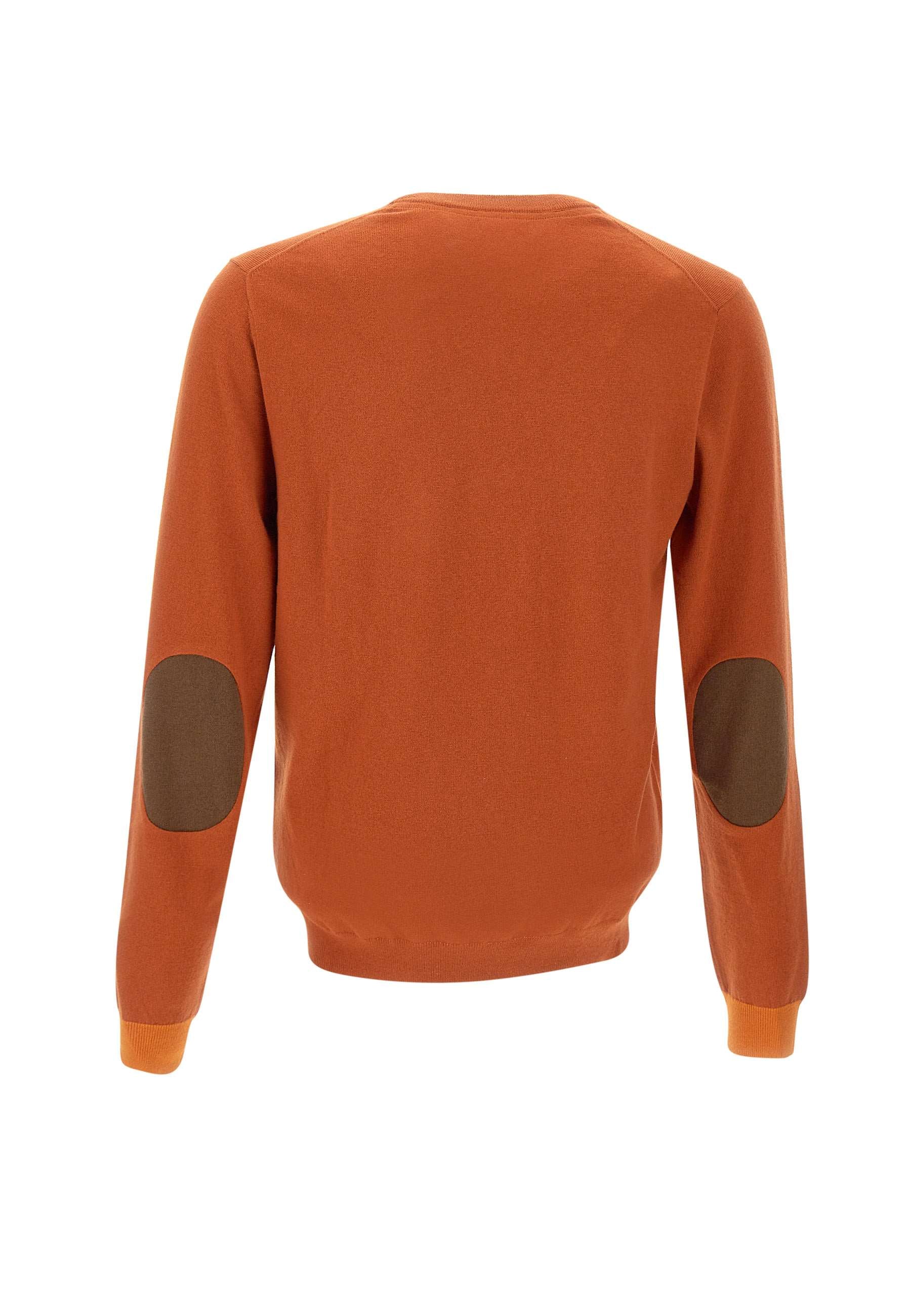 Sun68 K44127 Man Orange Sweaters - Zuklat