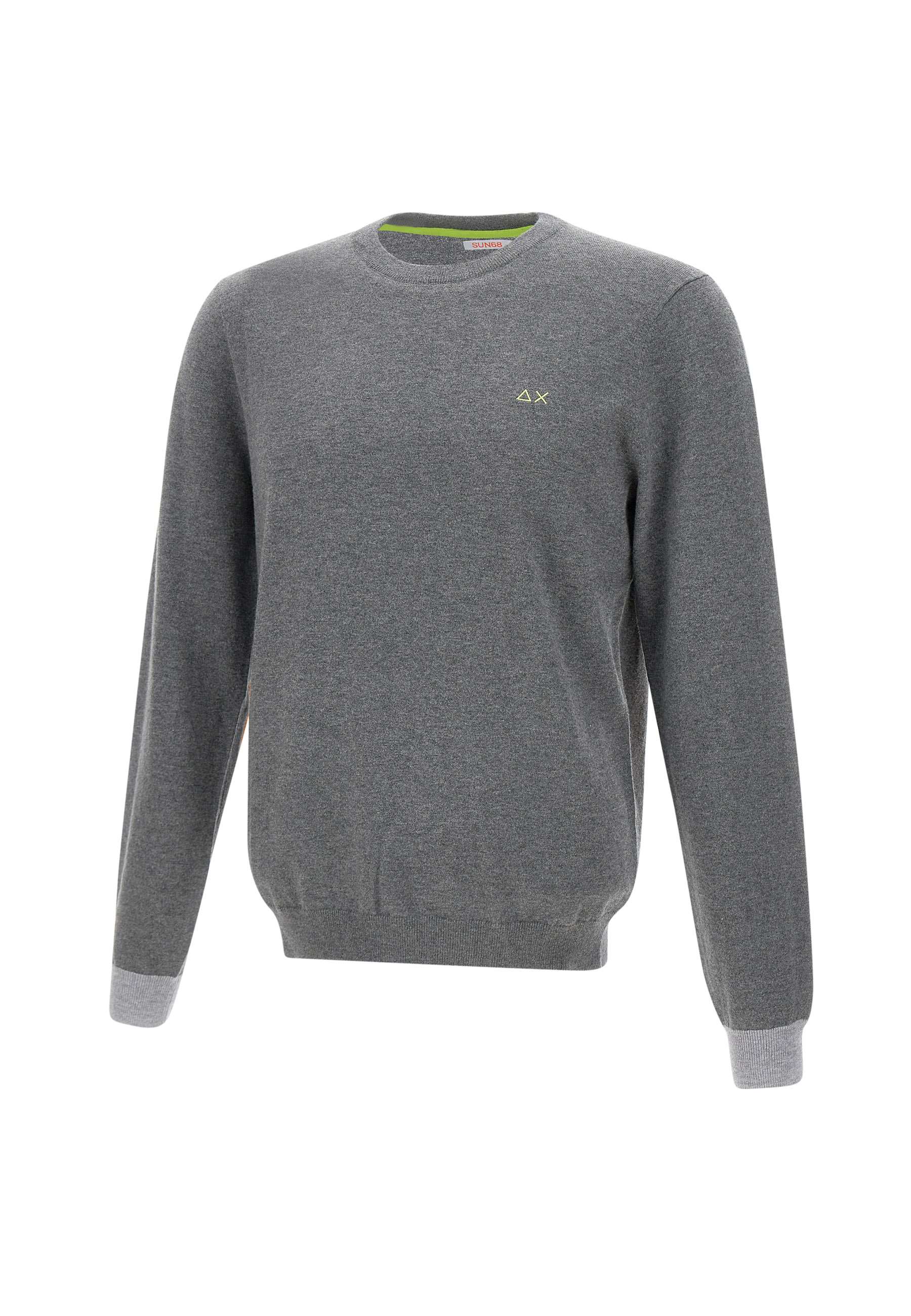 Sun68 K44127 Man Grey Sweaters - Zuklat