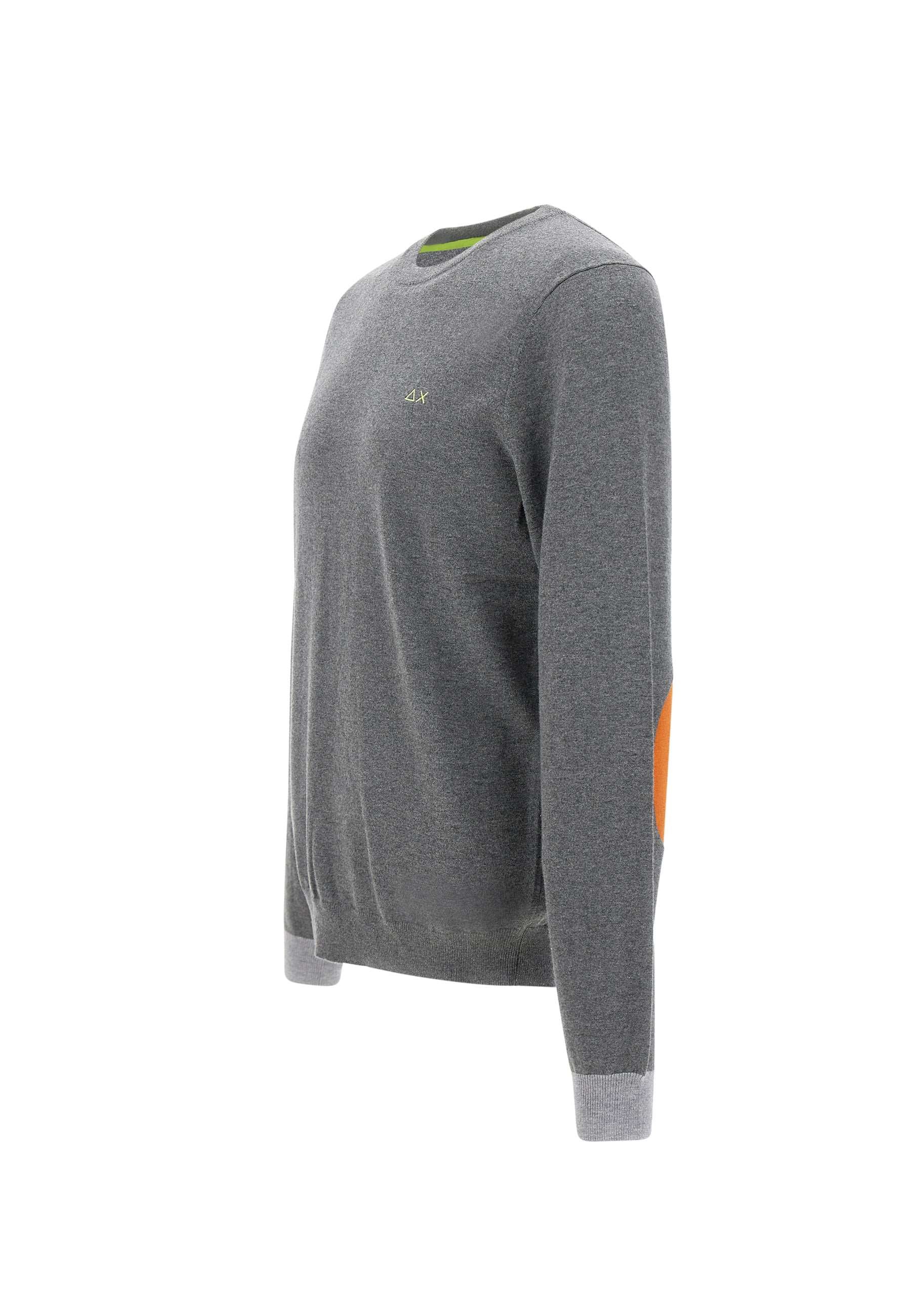 Sun68 K44127 Man Grey Sweaters - Zuklat