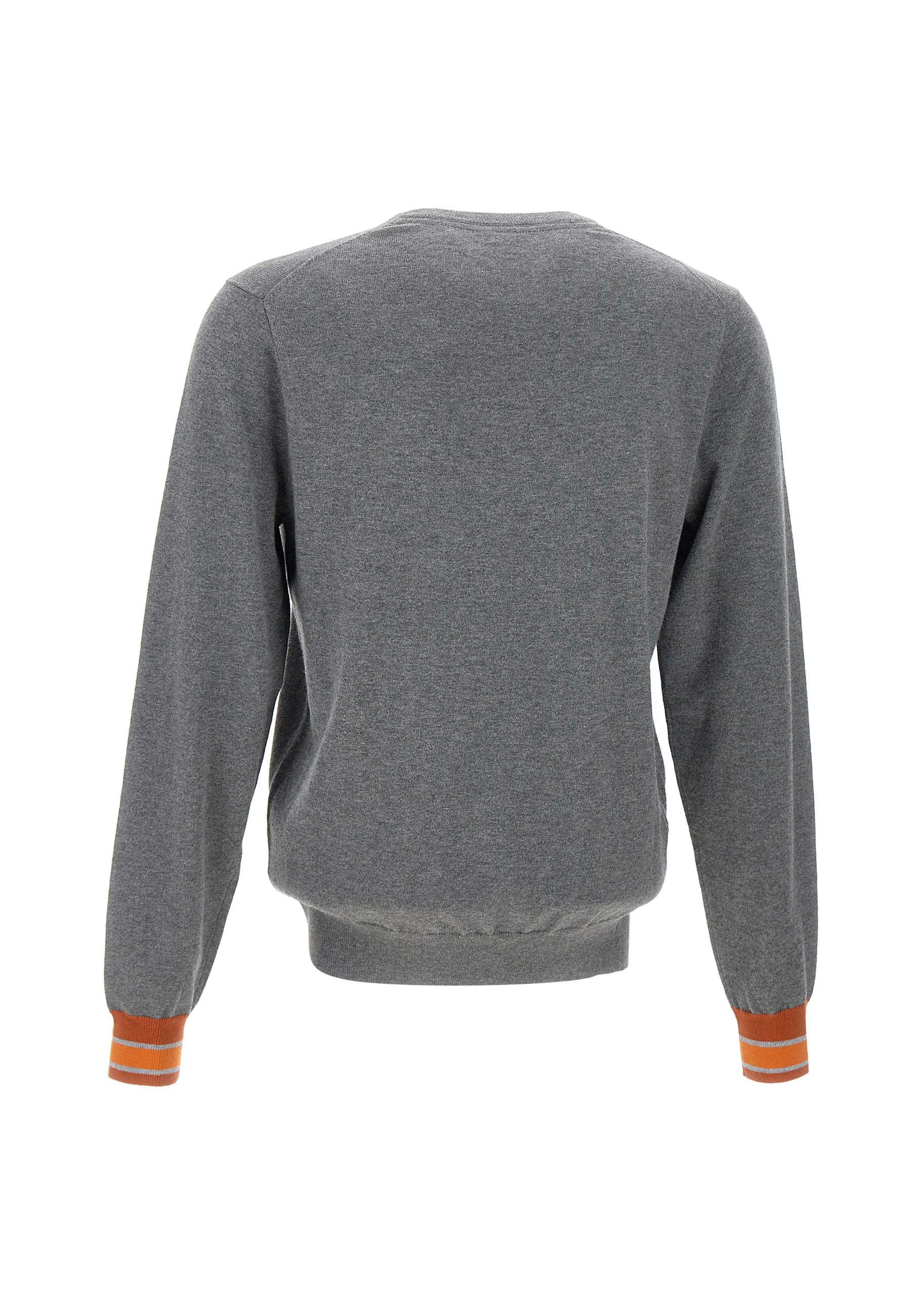 Sun68 K44129 Man Grey Sweaters - Zuklat