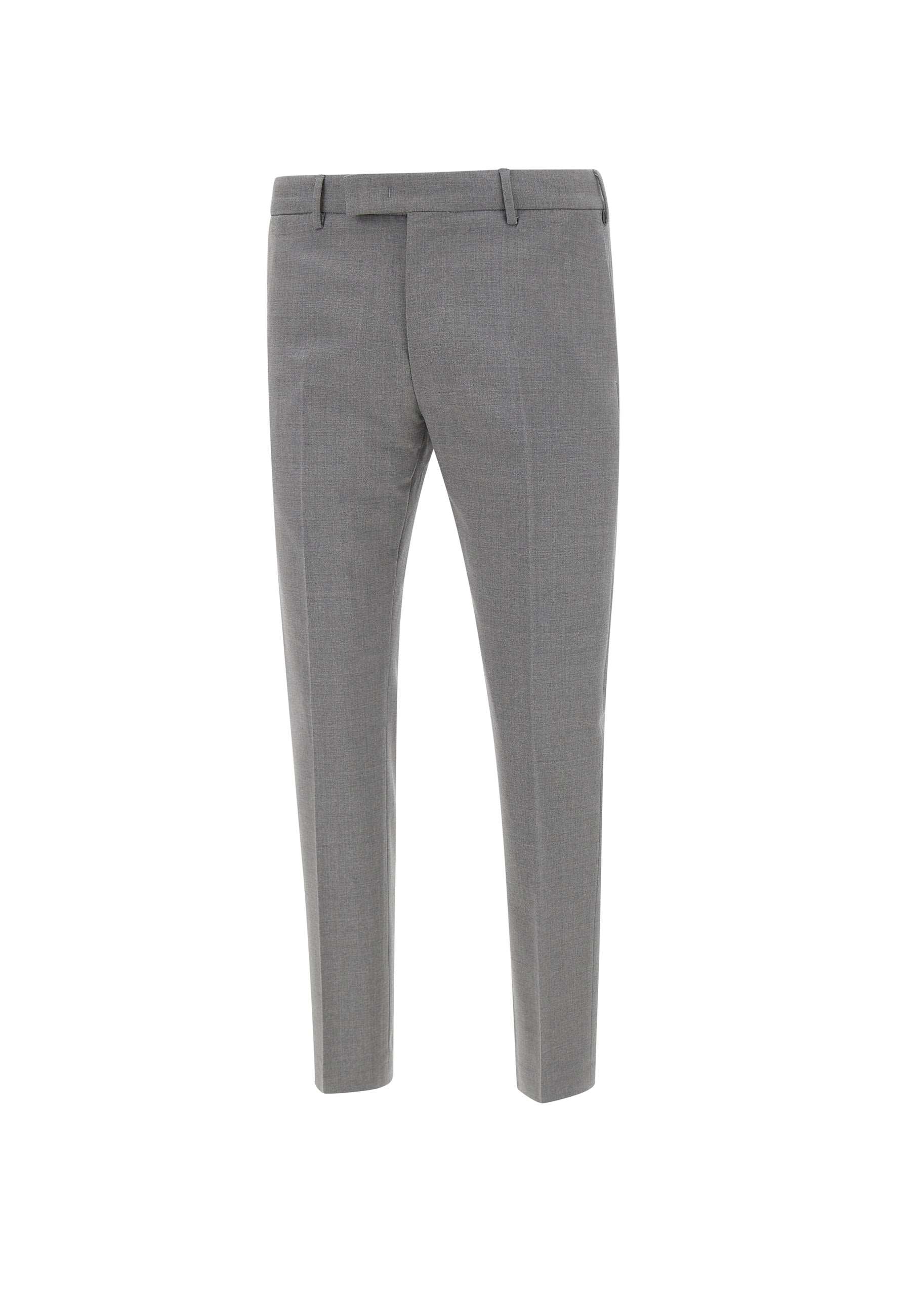 PT Torino COAFX0Z00FWD Man Grey Trousers - Zuklat