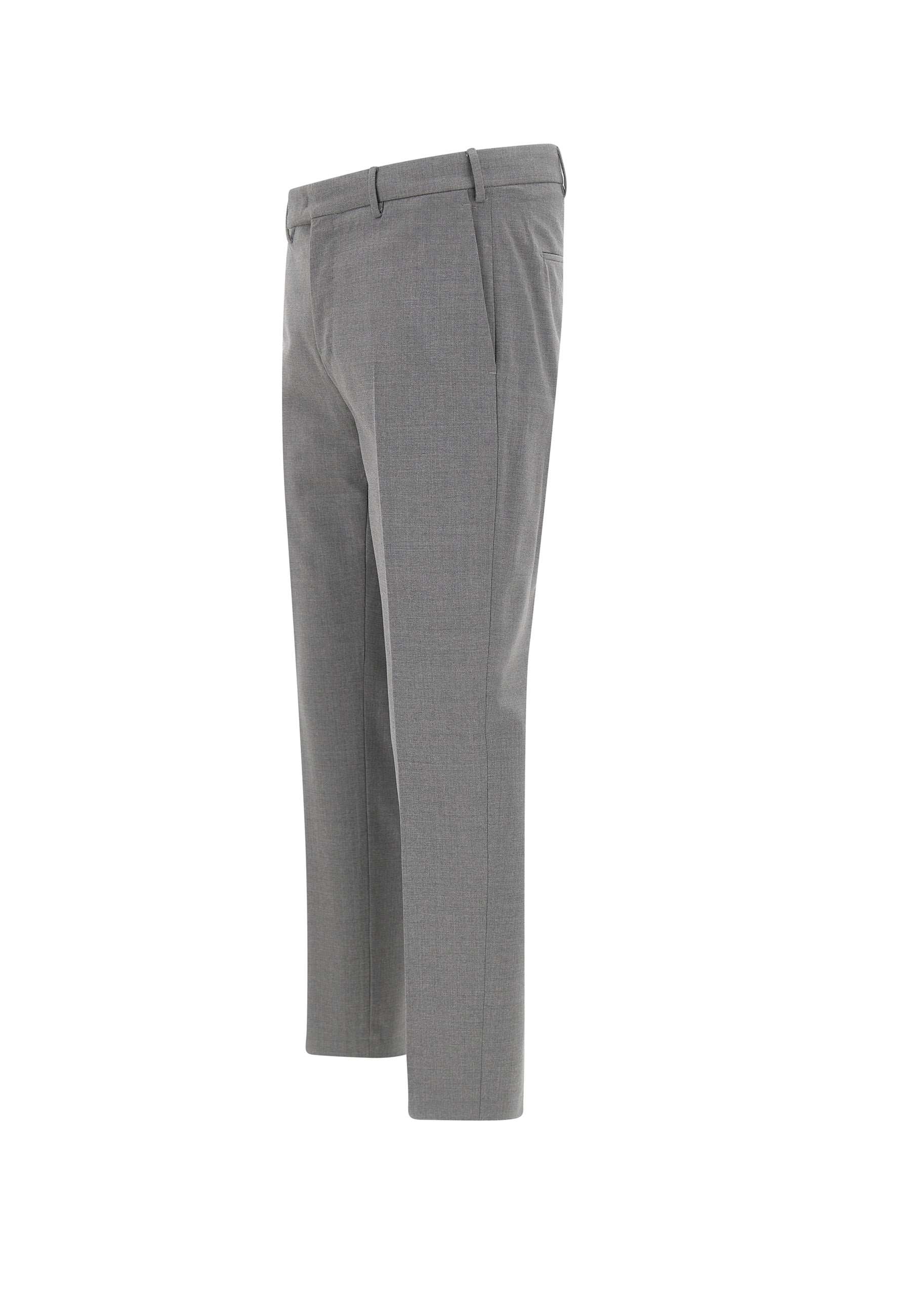 PT Torino COAFX0Z00FWD Man Grey Trousers - Zuklat