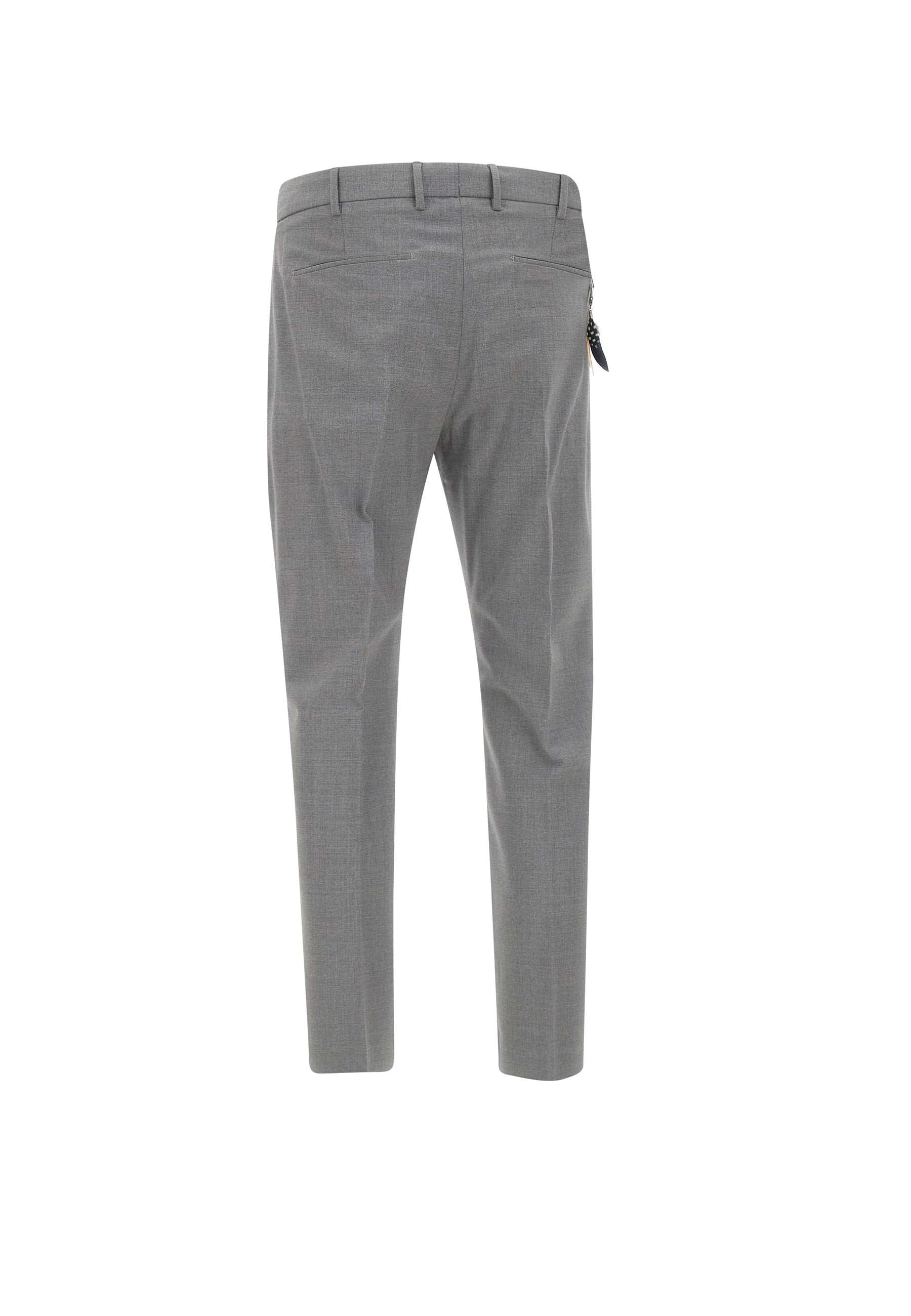 PT Torino COAFX0Z00FWD Man Grey Trousers - Zuklat