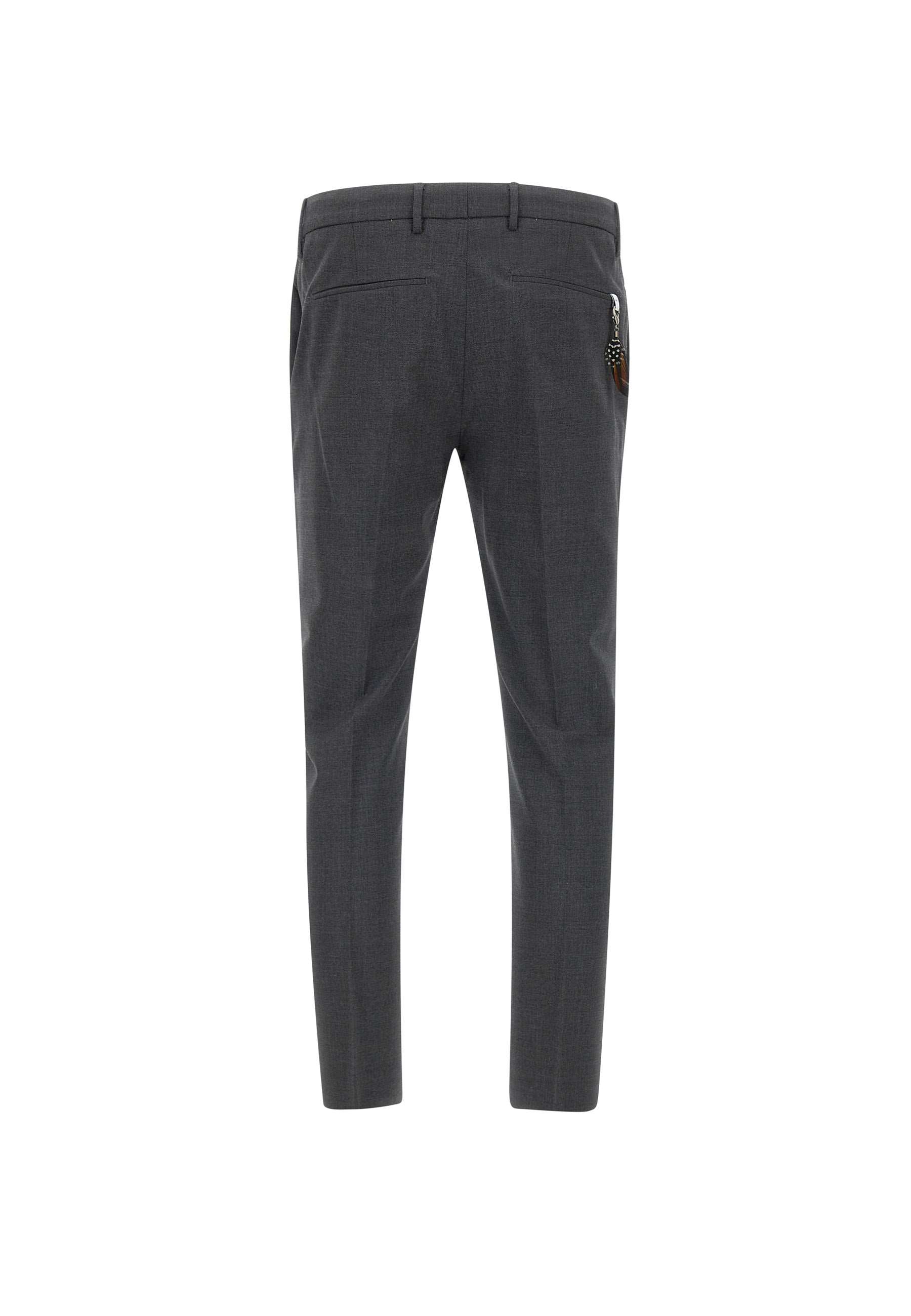 PT Torino COAFX0Z00FWD Man Grey Trousers - Zuklat