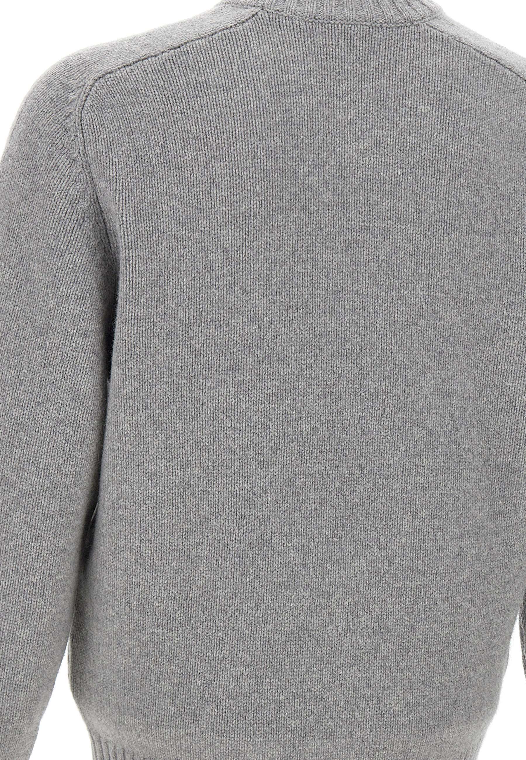 Lacoste AH3145 Man Grey Sweaters - Zuklat