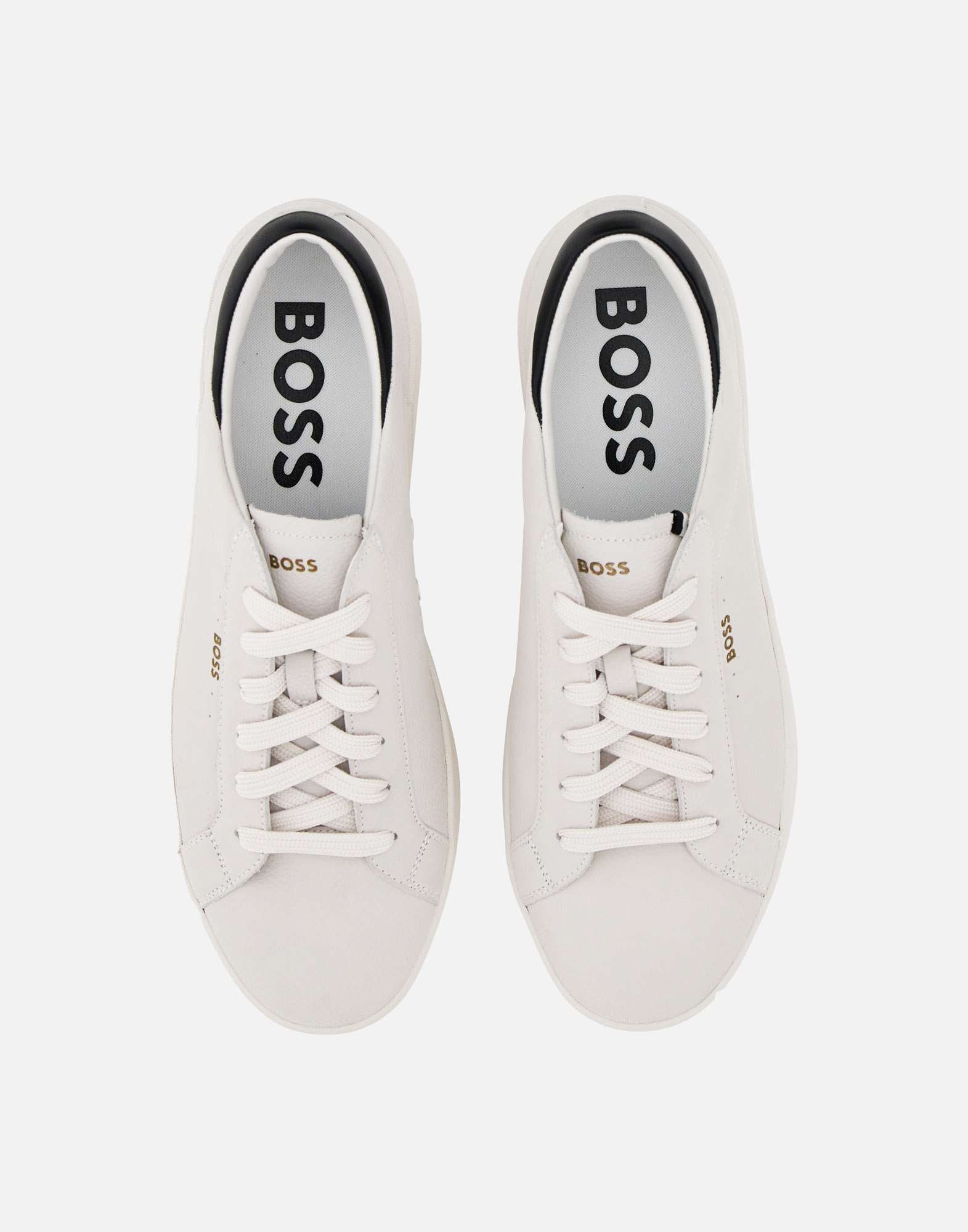 BOSS 50529509 Man White Sneakers - Zuklat