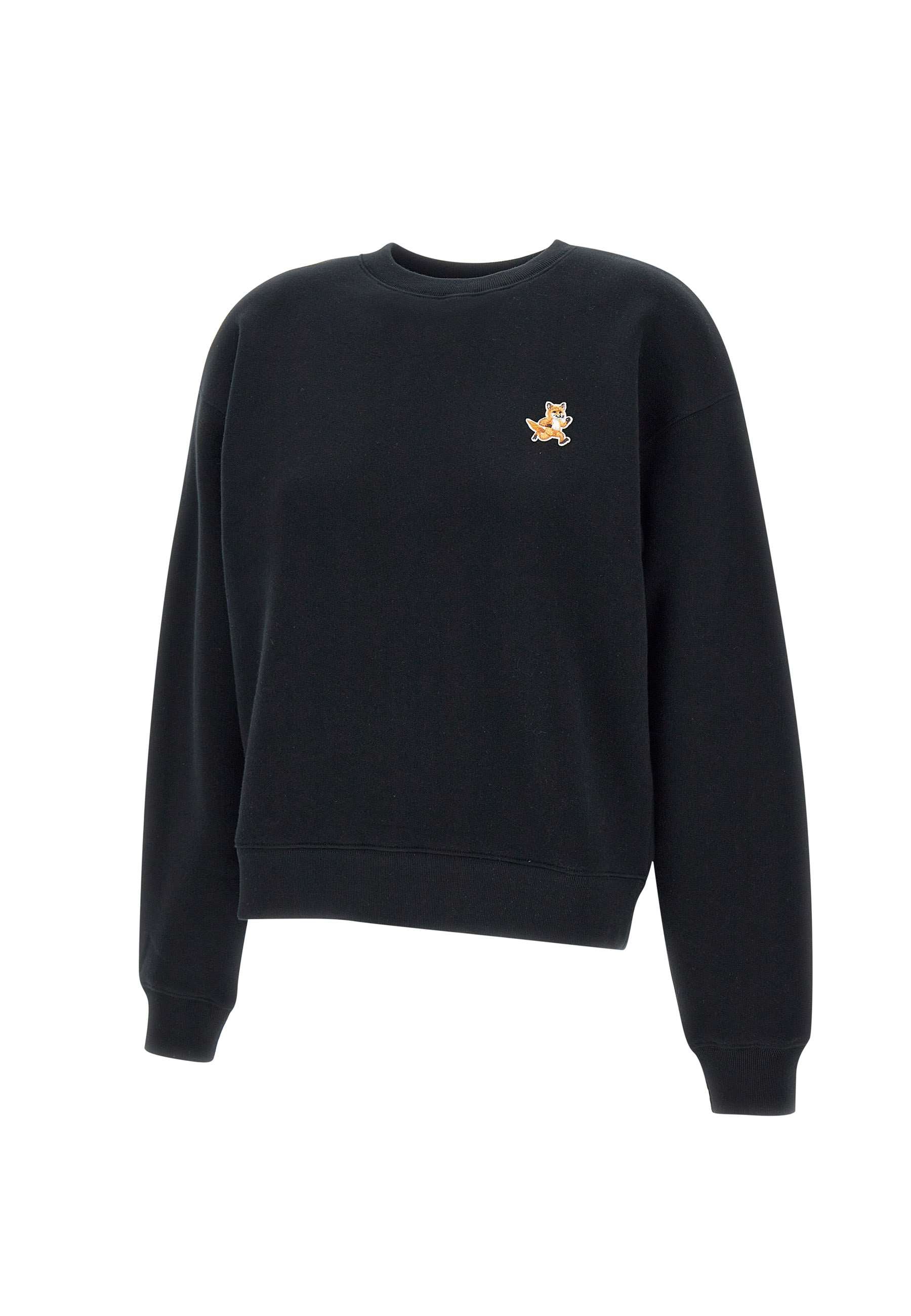 MAISON KITSUNE' MW00309KM0307 Woman Black Sweaters - Zuklat