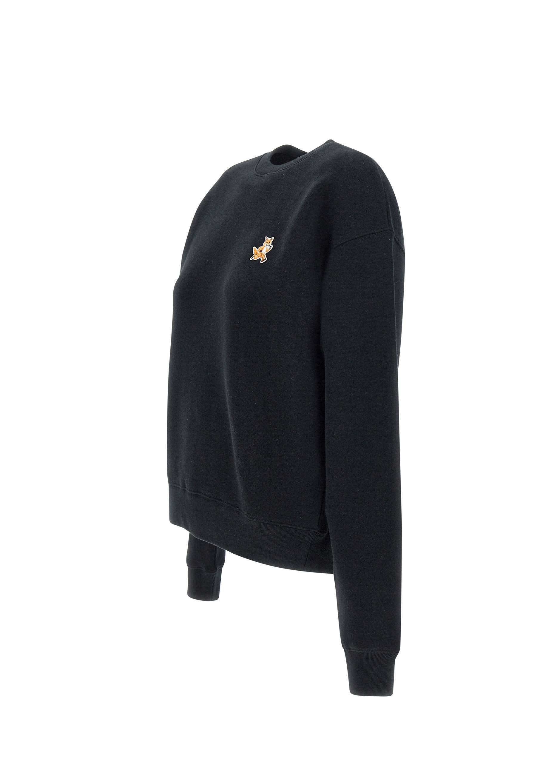 MAISON KITSUNE' MW00309KM0307 Woman Black Sweaters - Zuklat