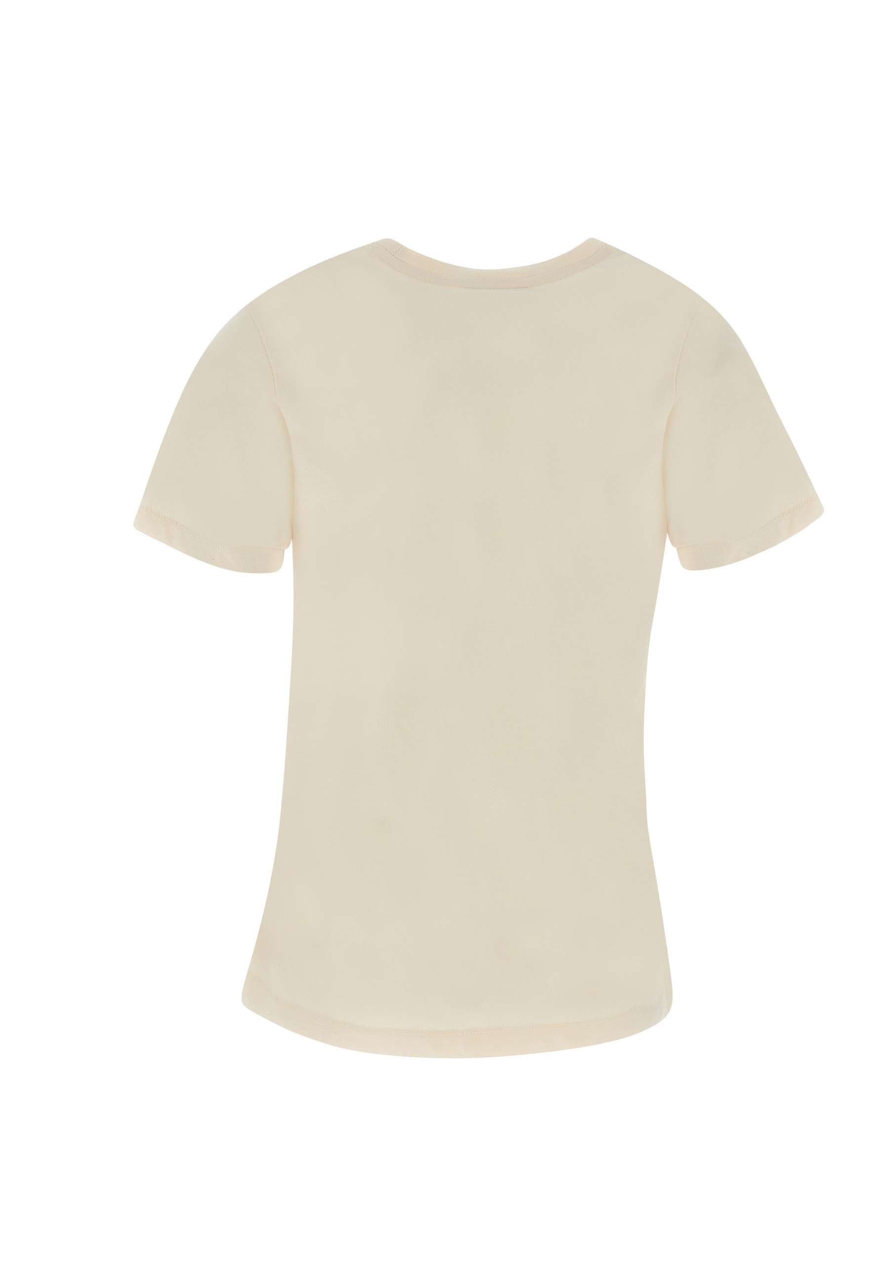 MAISON KITSUNE' MW00122KJ0008 Woman Beige T-shirts and Polos - Zuklat