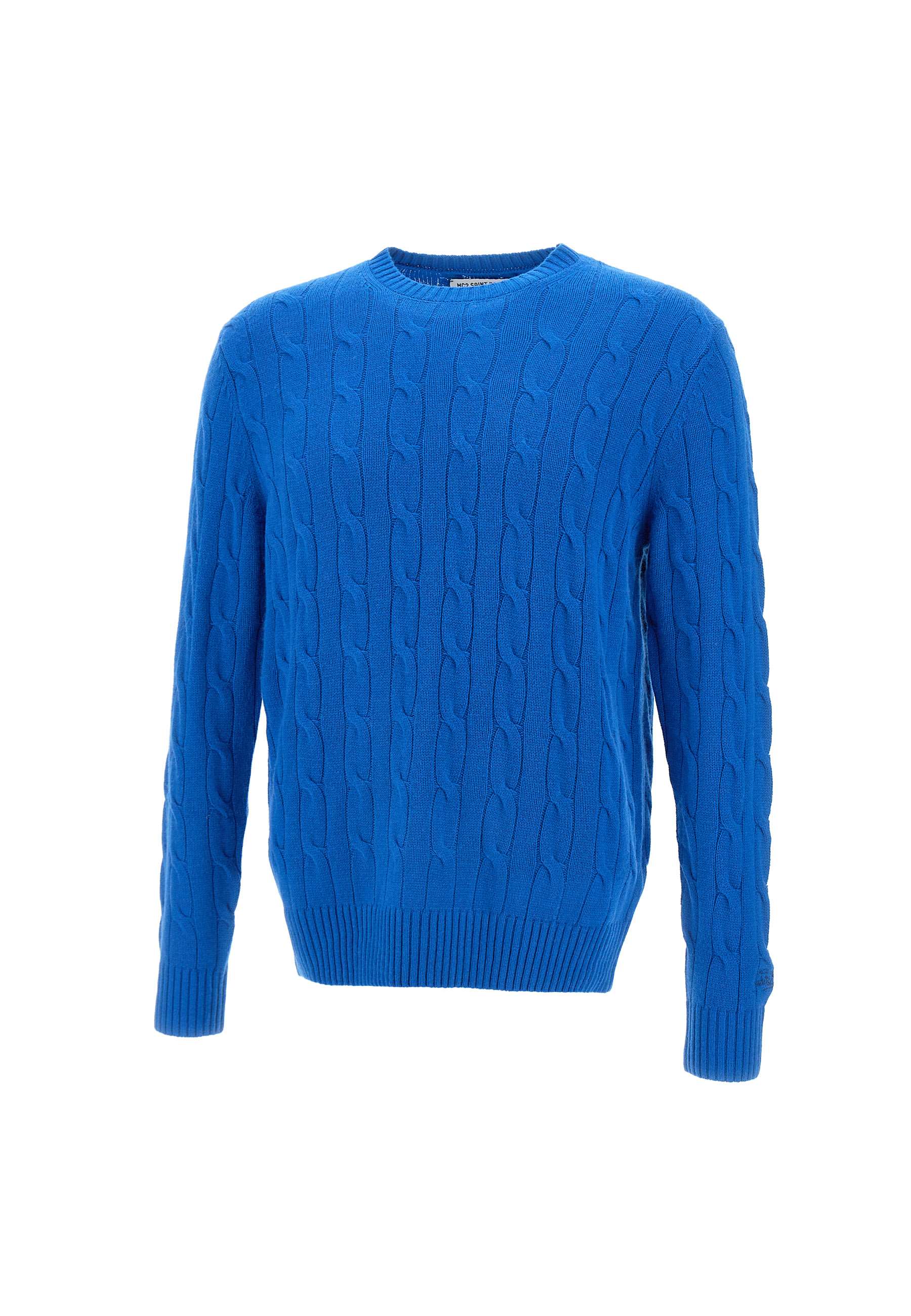 MC2 Saint Barth REGE003 Man Blue Sweaters - Zuklat