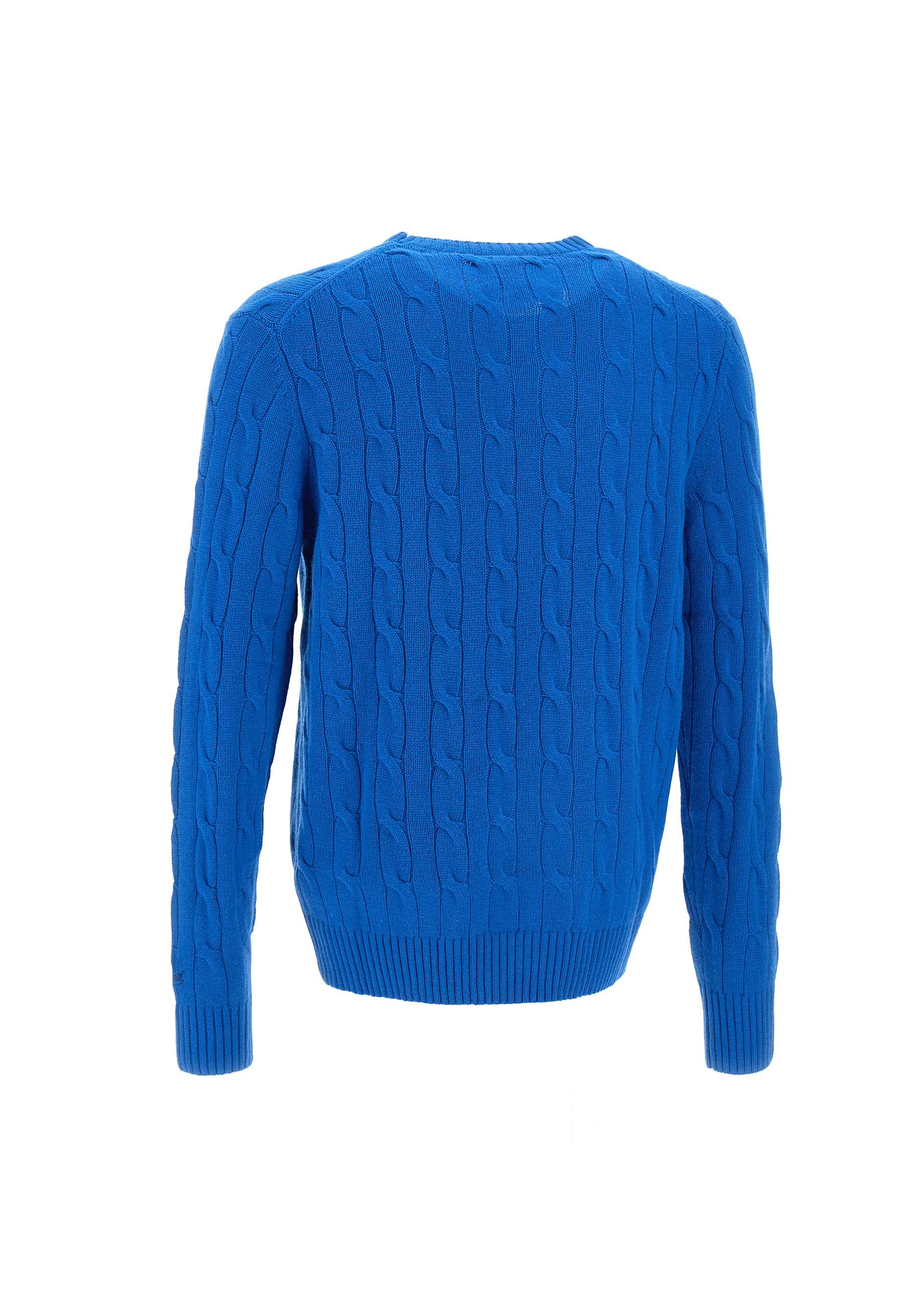 MC2 Saint Barth REGE003 Man Blue Sweaters - Zuklat