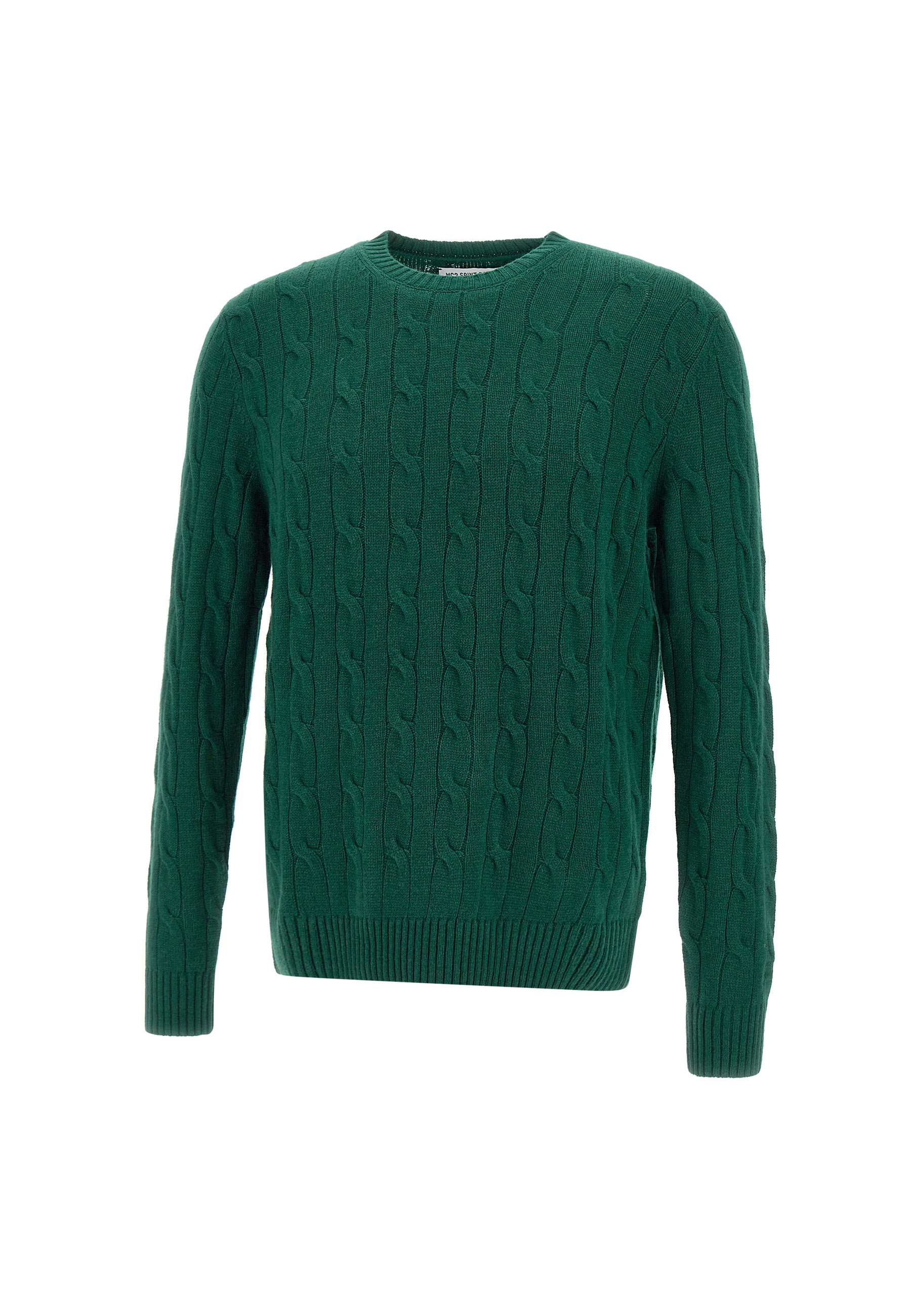 MC2 Saint Barth REGE003 Man Green Sweaters - Zuklat