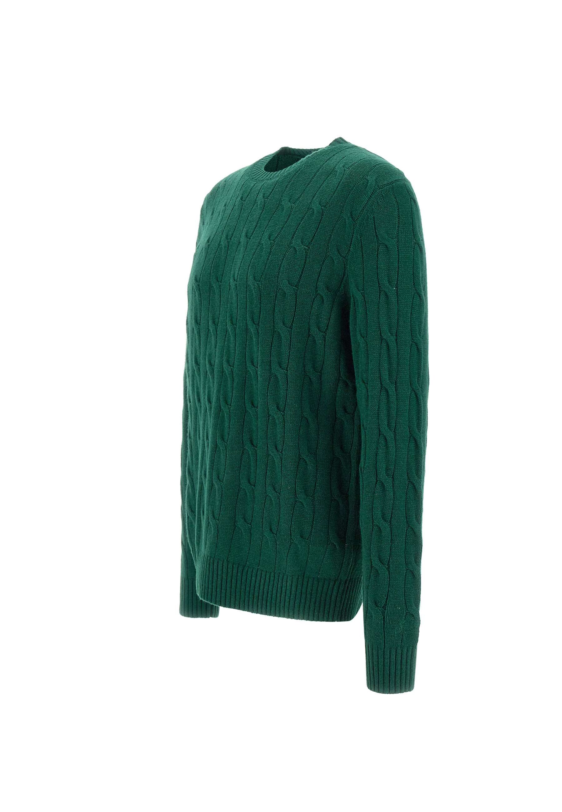 MC2 Saint Barth REGE003 Man Green Sweaters - Zuklat