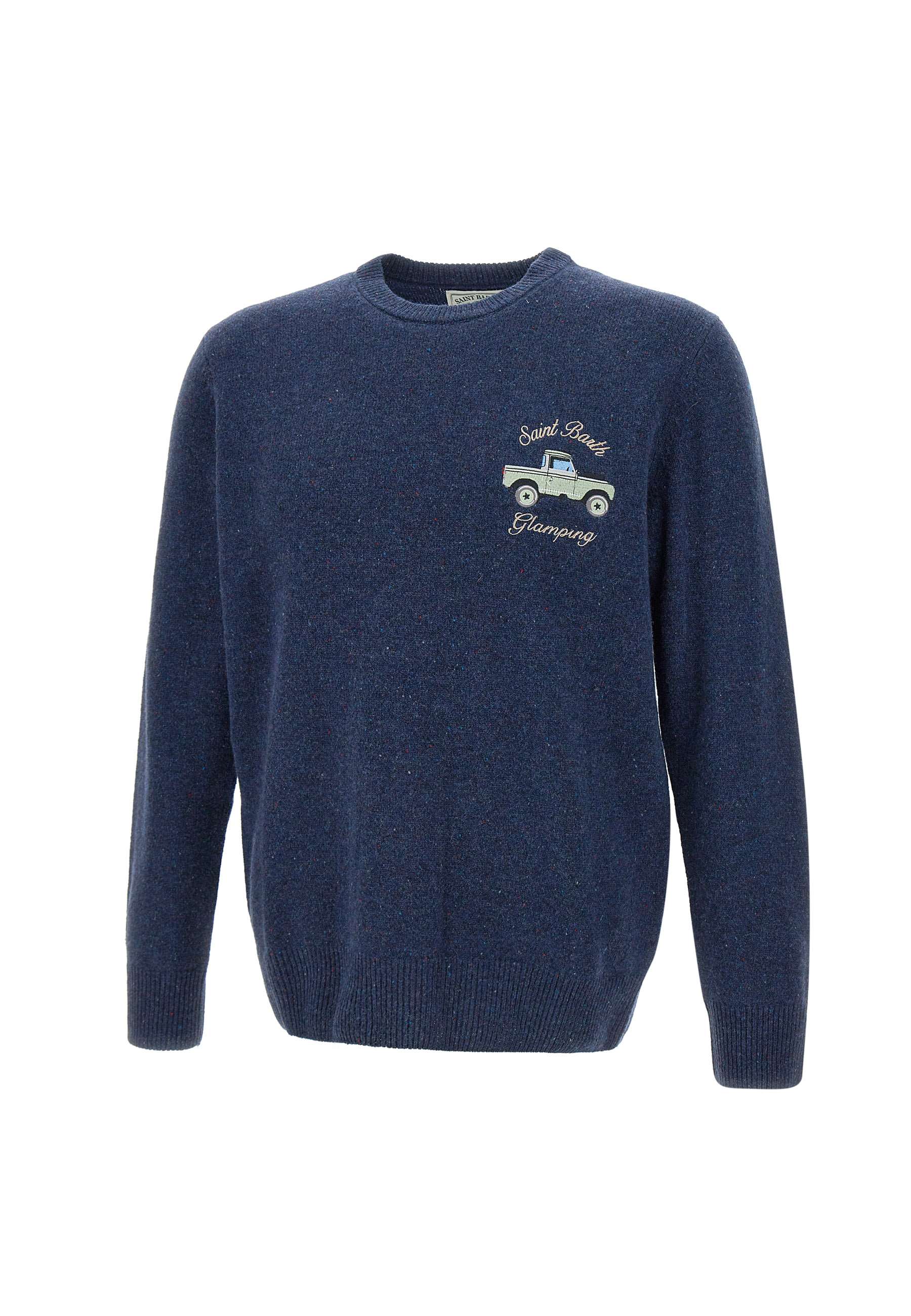 MC2 Saint Barth HER0001 Man Blue Sweaters - Zuklat