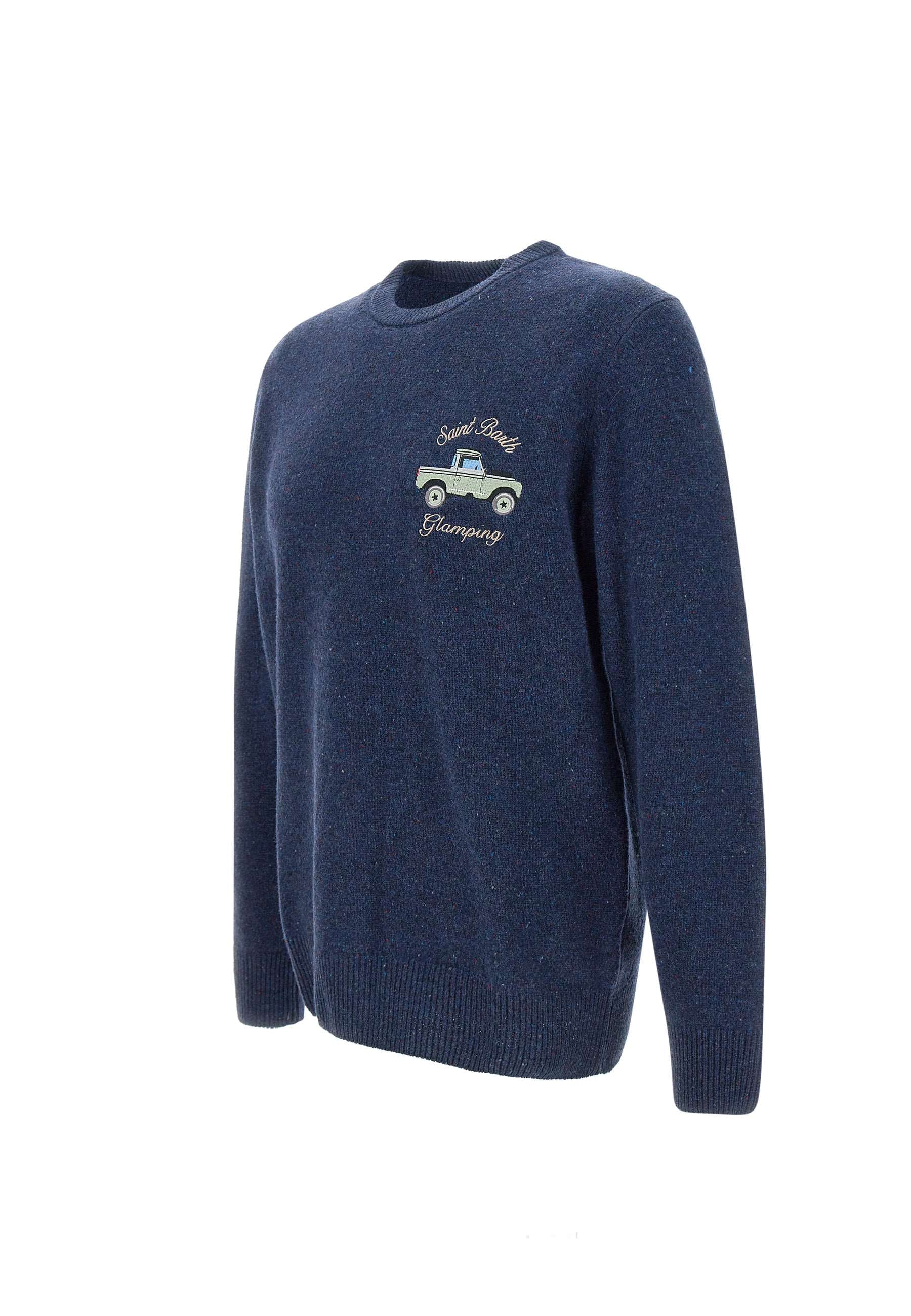 MC2 Saint Barth HER0001 Man Blue Sweaters - Zuklat