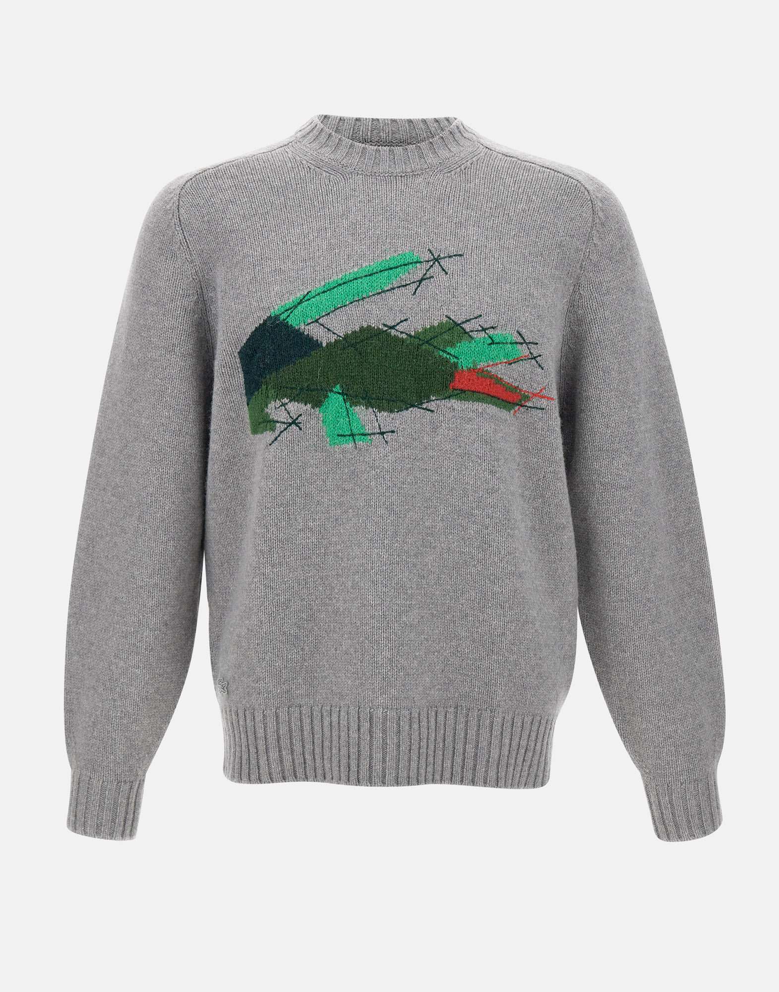 Lacoste AH3145 Man Grey Sweaters - Zuklat