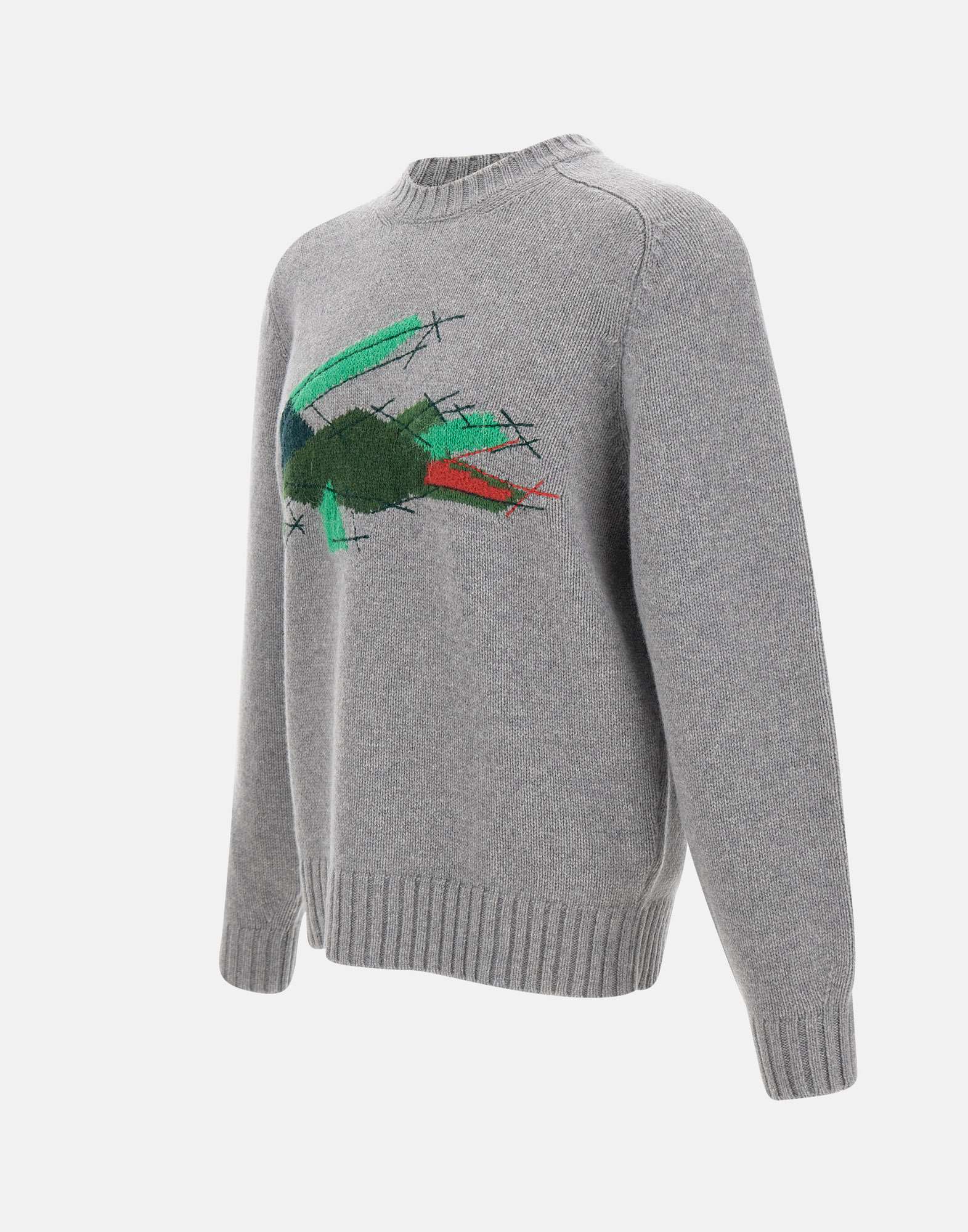 Lacoste AH3145 Man Grey Sweaters - Zuklat