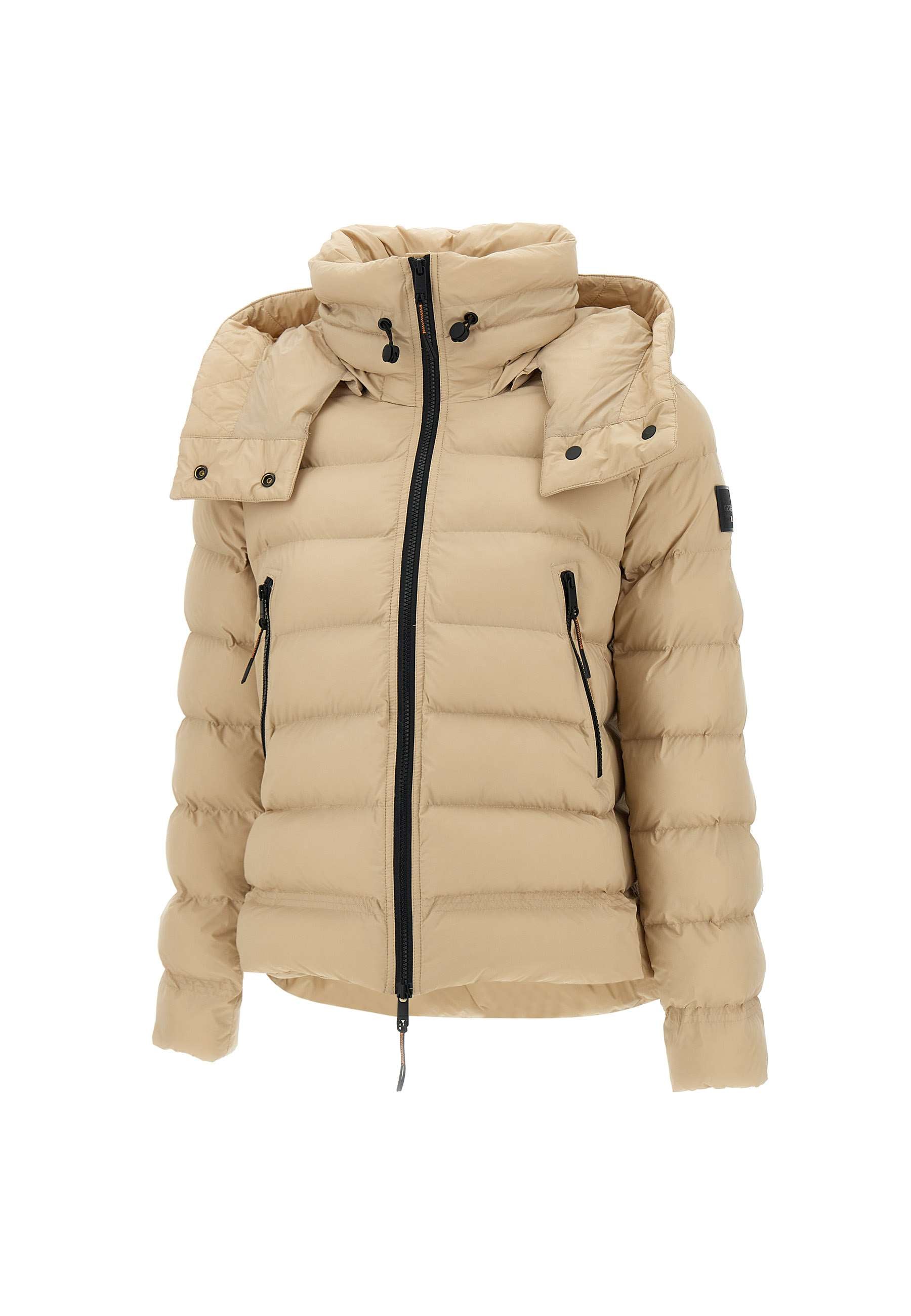 Dekker DED0241 Woman Beige Coats - Zuklat