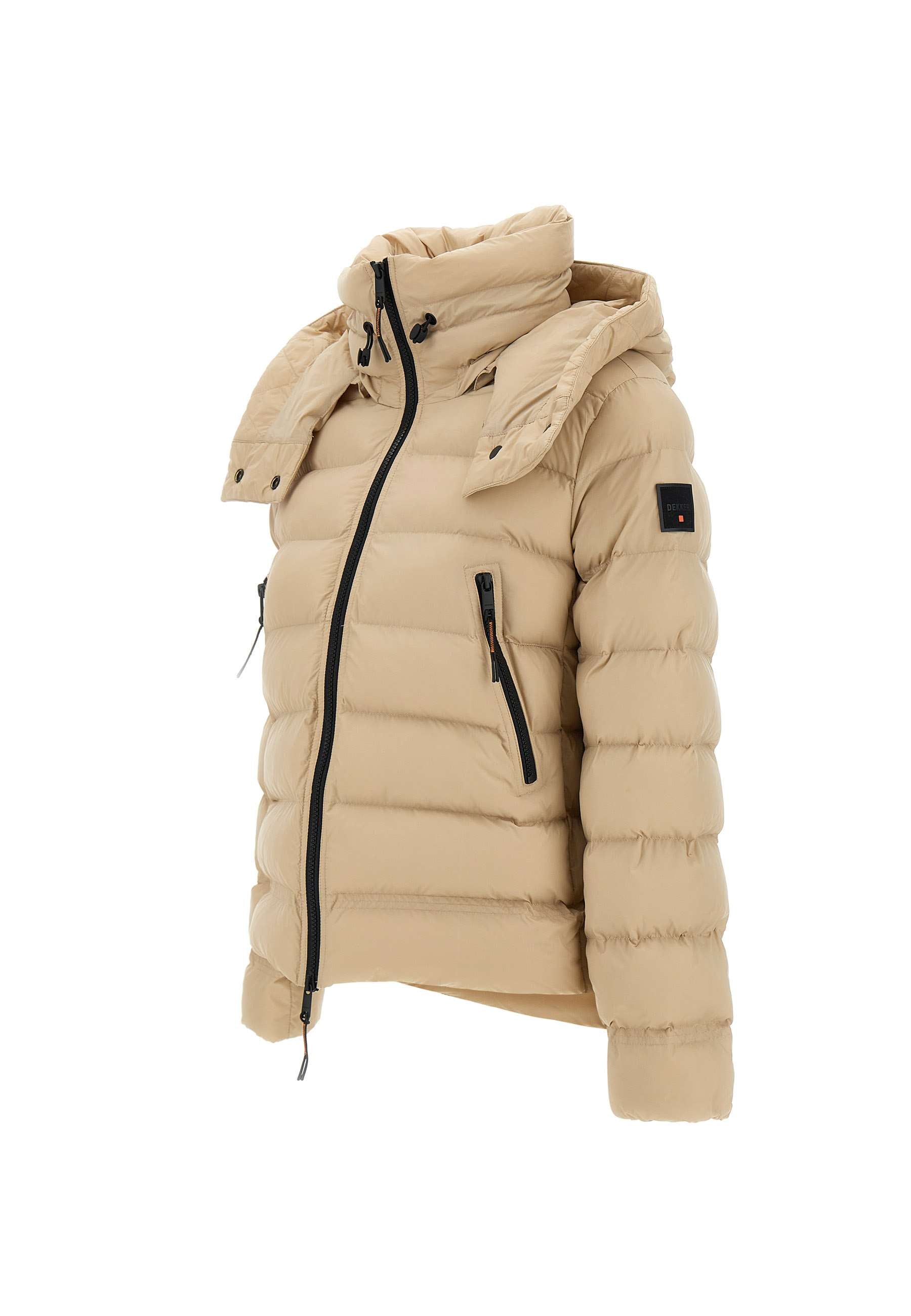 Dekker DED0241 Woman Beige Coats - Zuklat