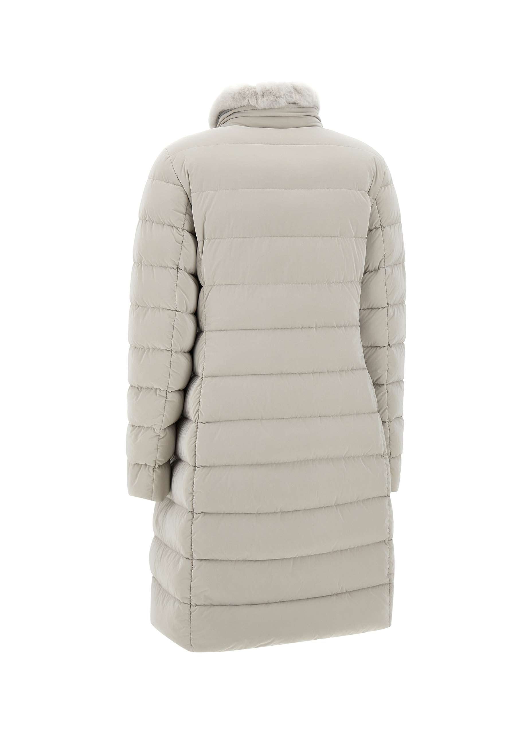 Moorer LONGAN Woman Grey Coats - Zuklat