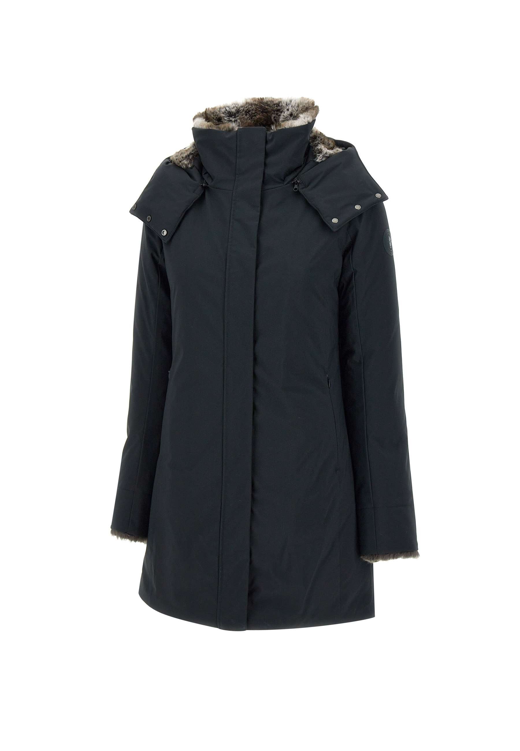 Save The Duck P42800W Woman Black Coats - Zuklat