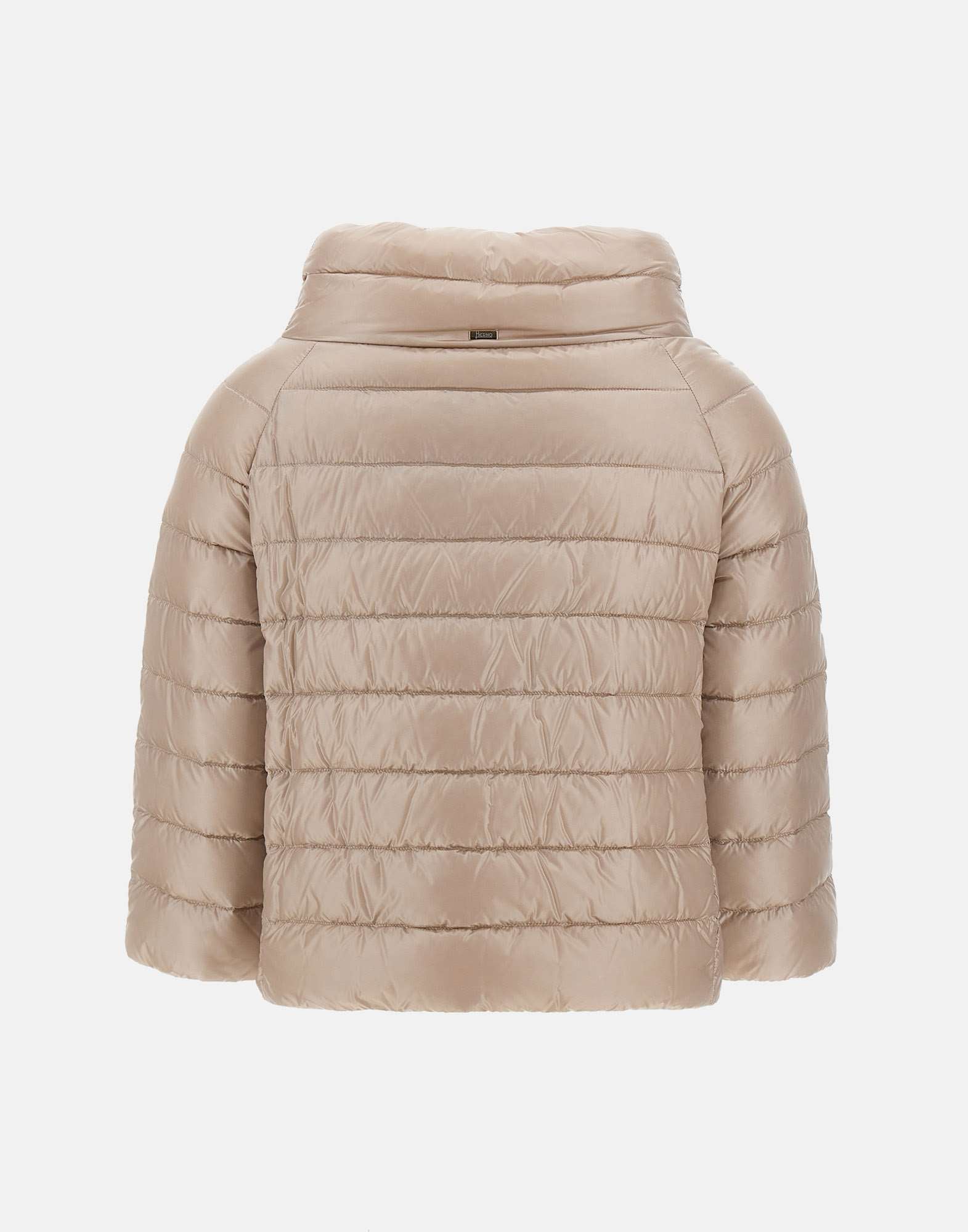 Herno PI0046DIC Woman Beige Coats - Zuklat