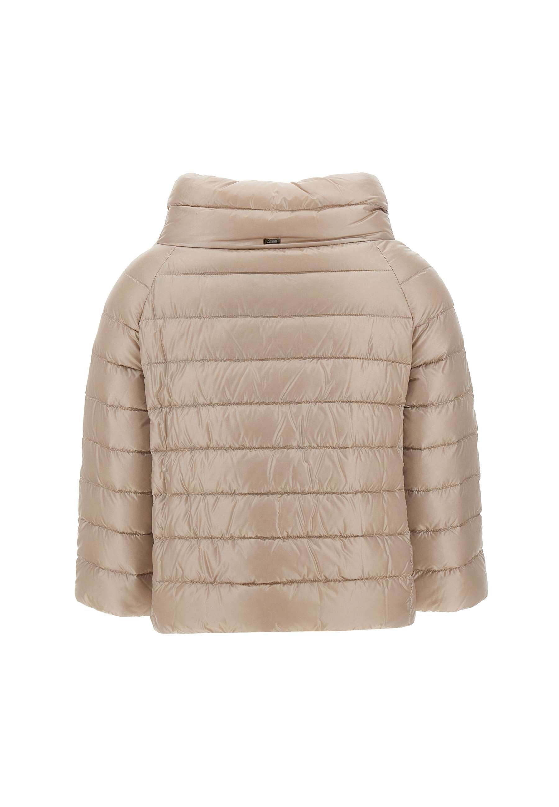 Herno PI0046DIC Woman Beige Coats - Zuklat