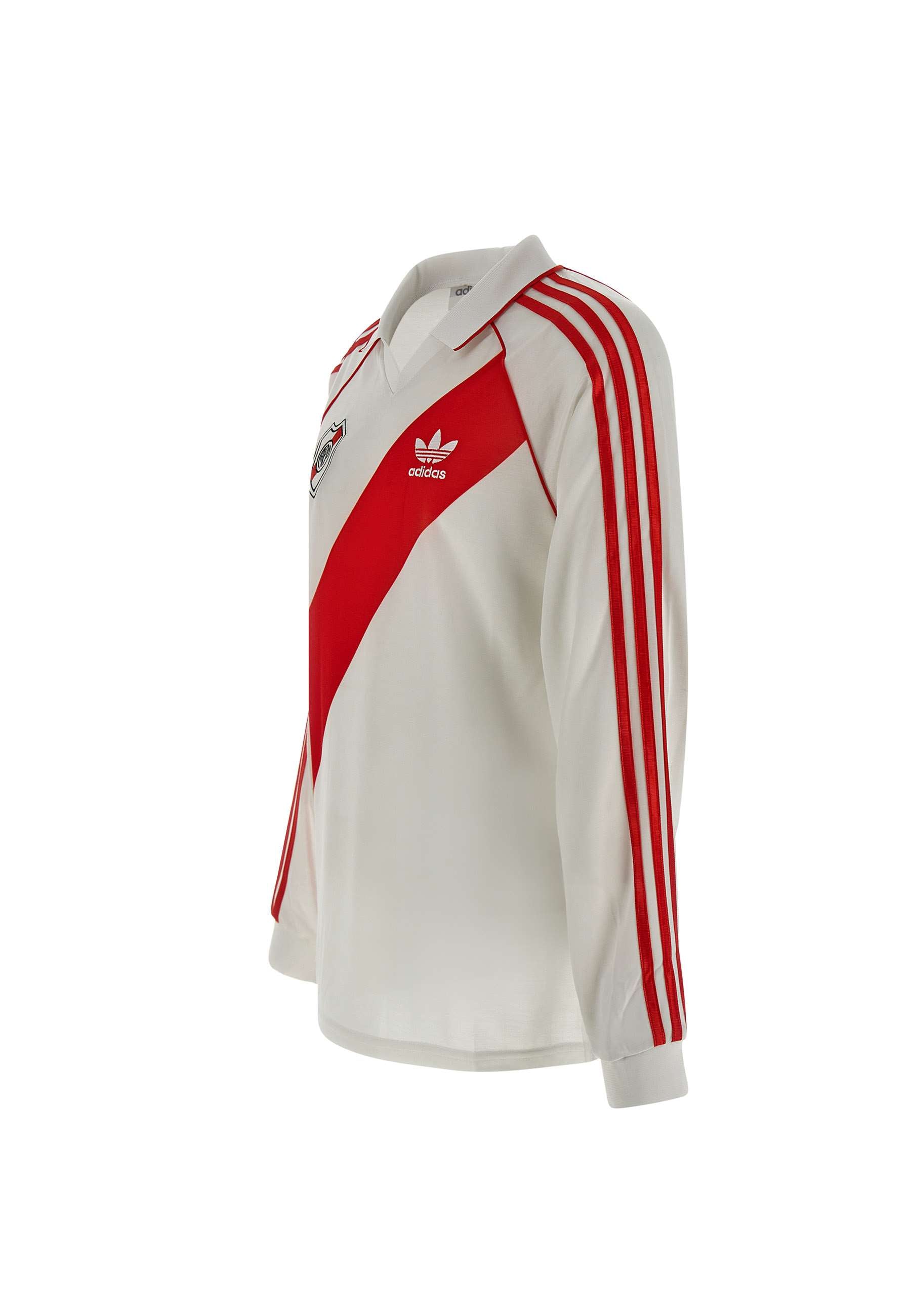 Adidas IV7546 Man White T-shirts and Polos - Zuklat