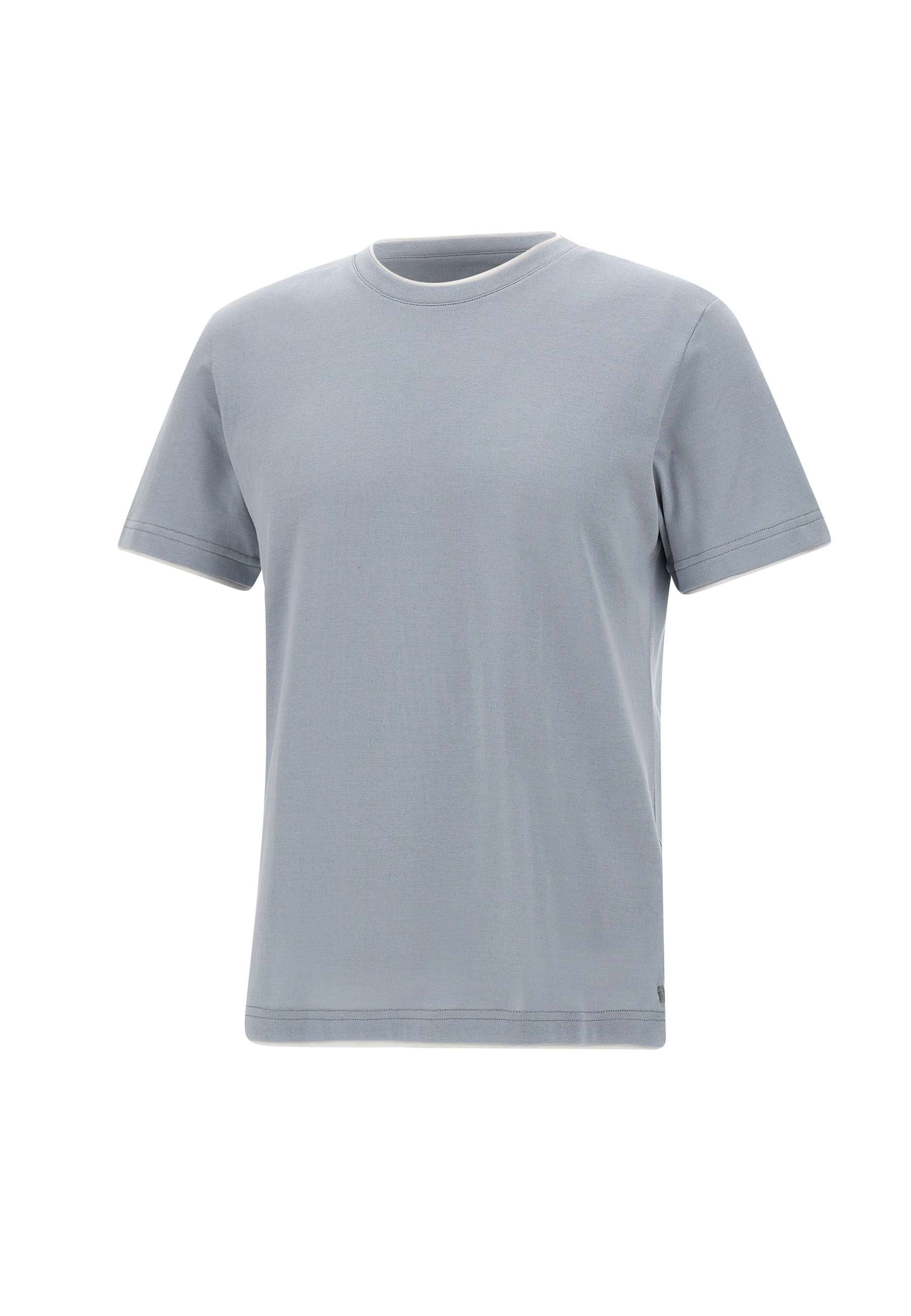 Eleventy J75TSHJ01 Man Blue T-shirts and Polos - Zuklat