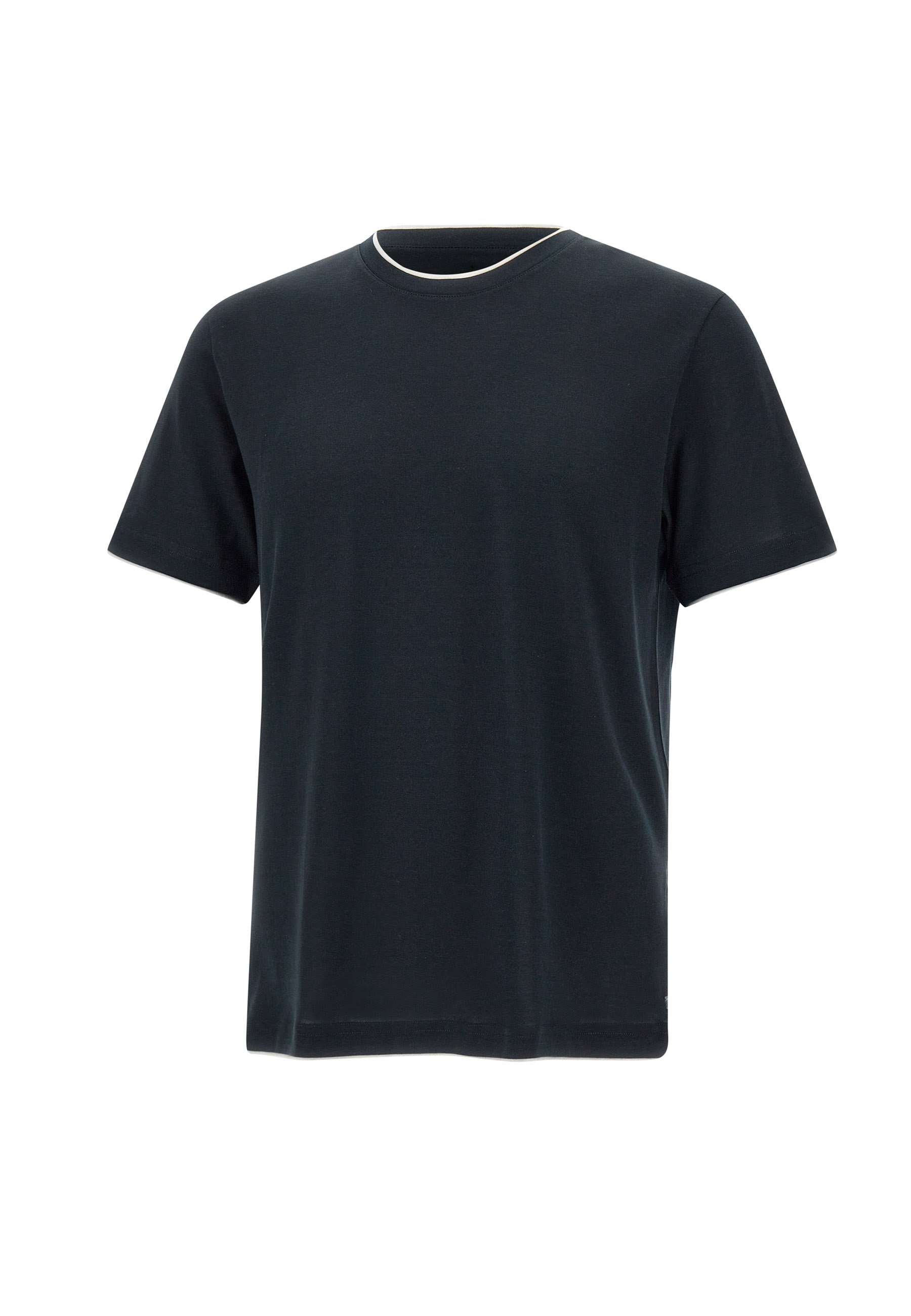 Eleventy J75TSHJ01 Man Black T-shirts and Polos - Zuklat