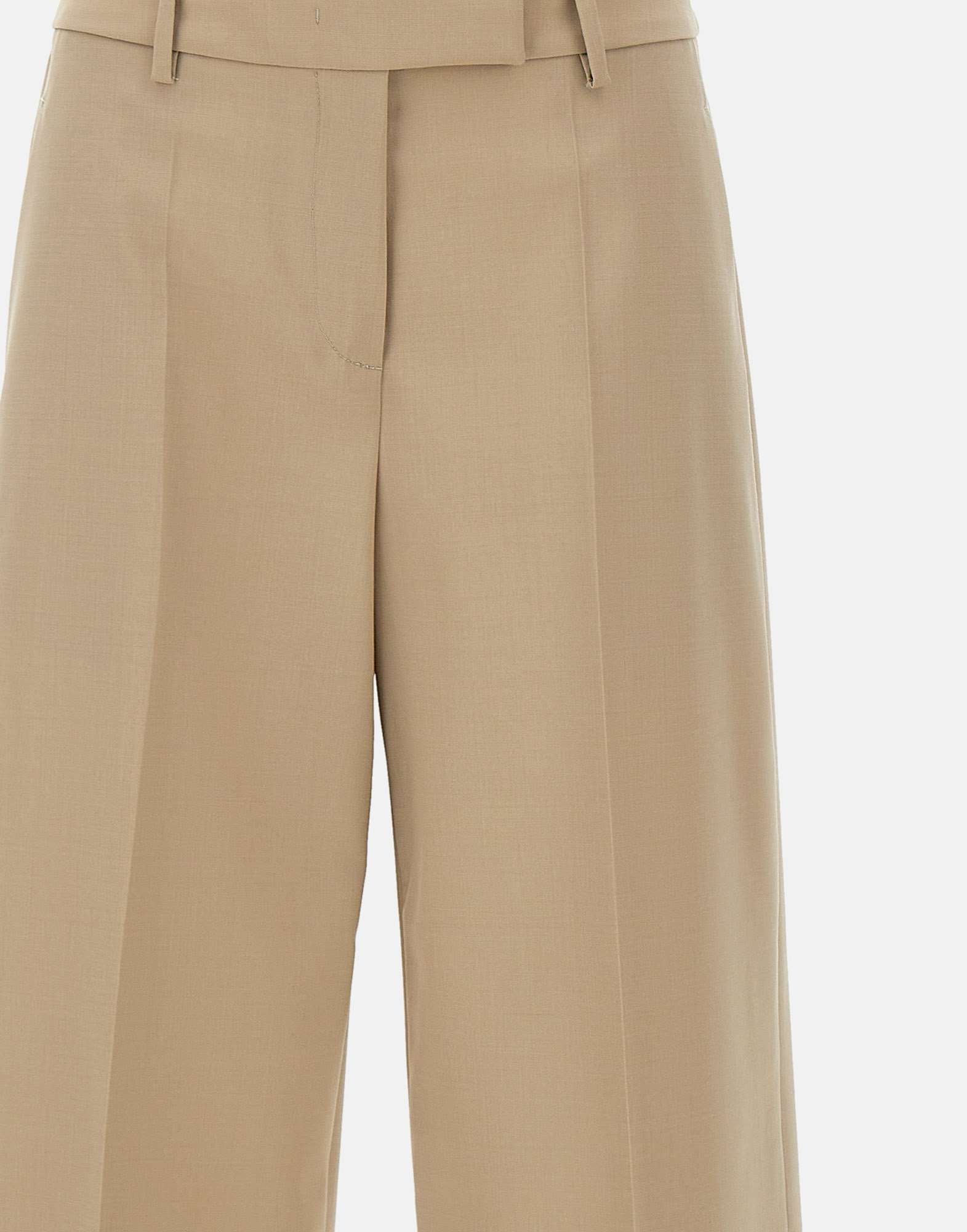 Iceberg B061 Woman Beige Trousers - Zuklat