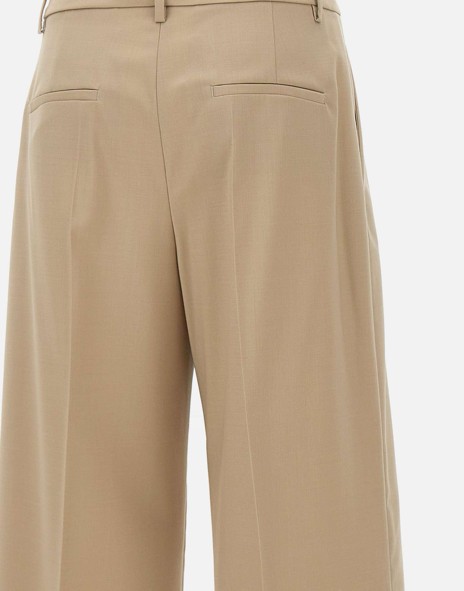 Iceberg B061 Woman Beige Trousers - Zuklat