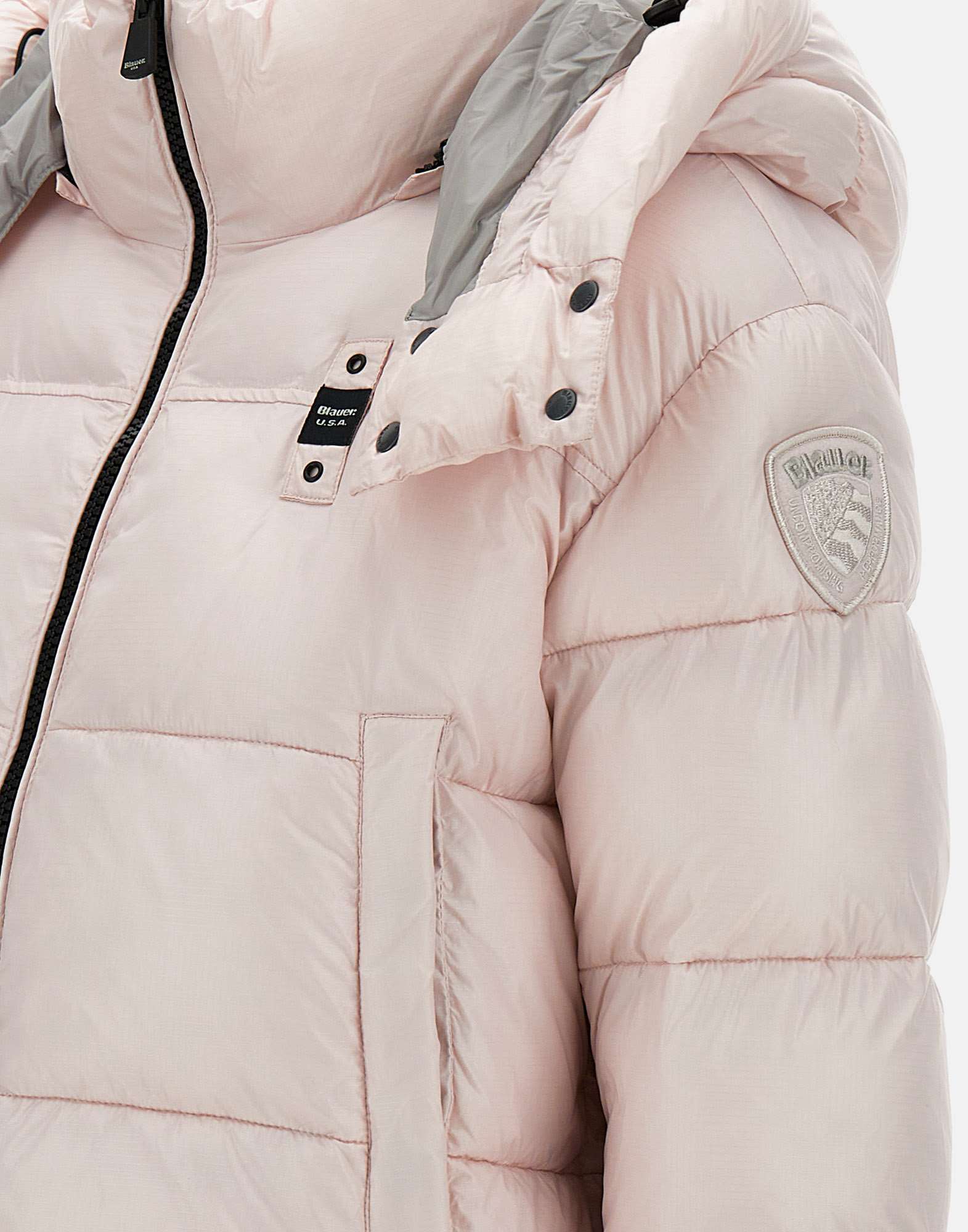 Blauer 24WBLDC02044 Woman Pink Coats - Zuklat