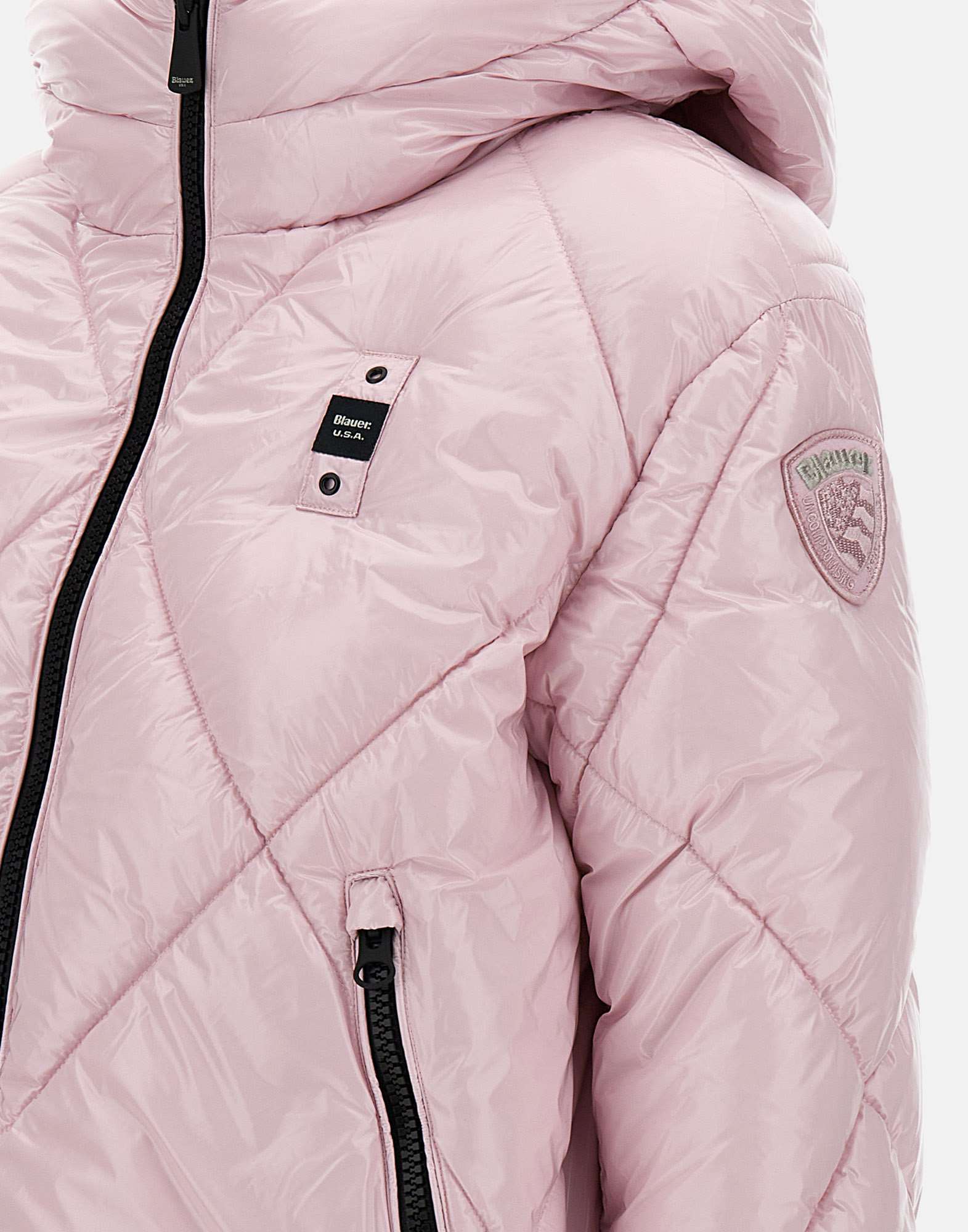 Blauer 24WBLDC02314 Woman Pink Coats - Zuklat