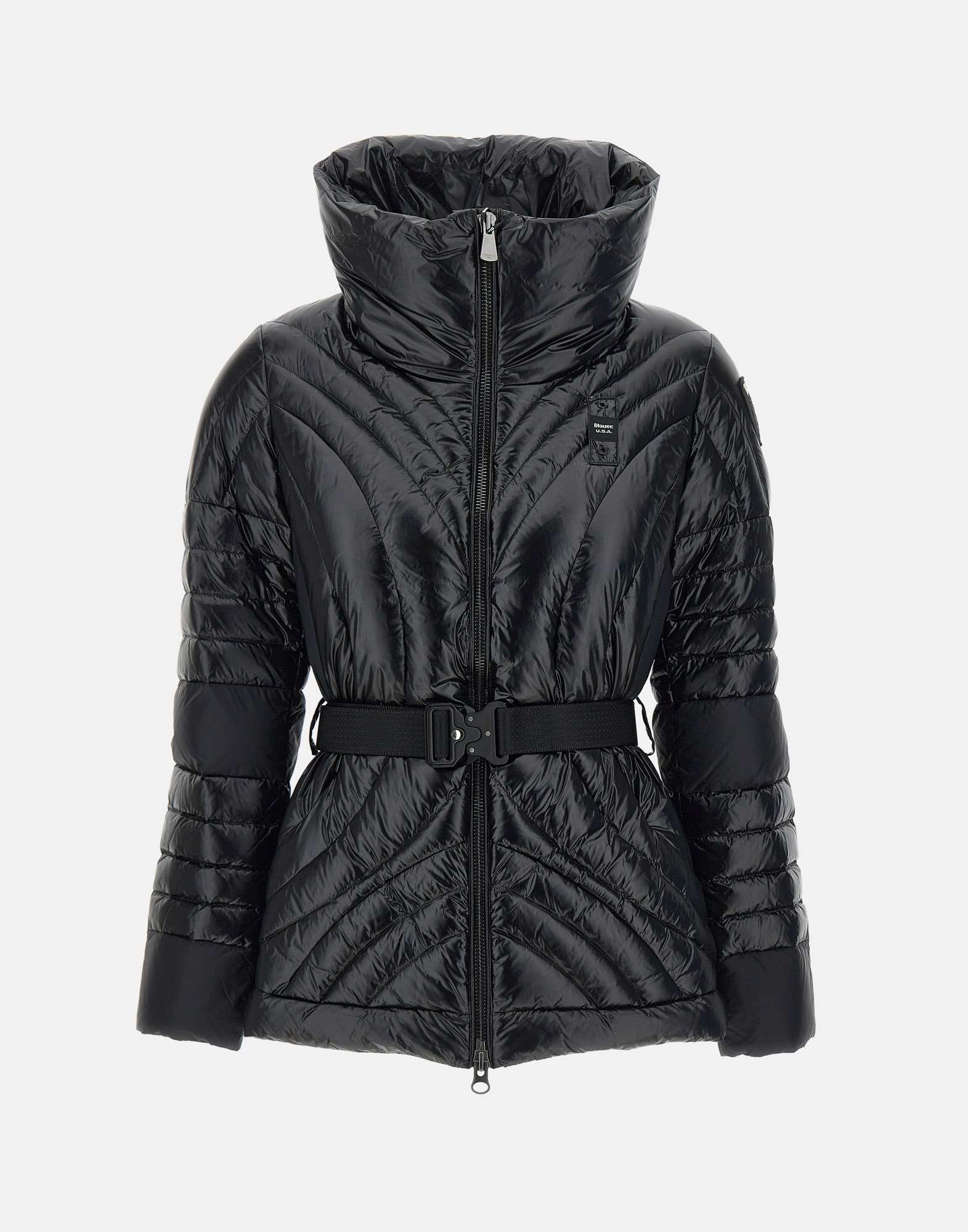 Blauer 24WBLDC03084 Woman Black Coats - Zuklat