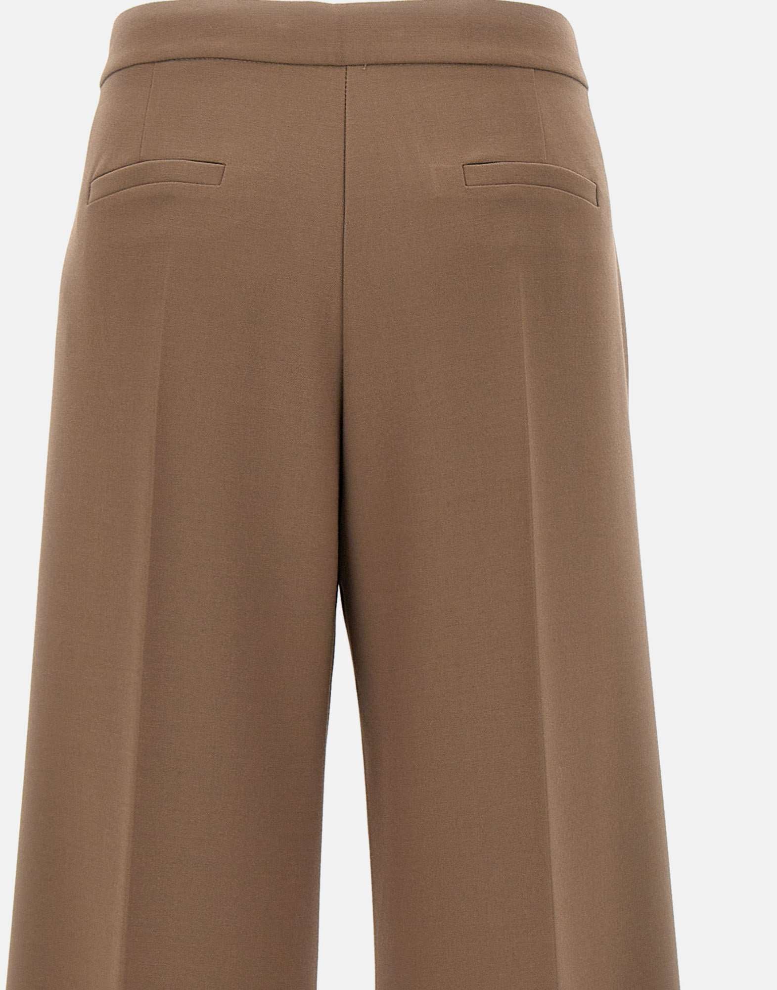 Kaos QI5CO009 Woman Brown Trousers - Zuklat