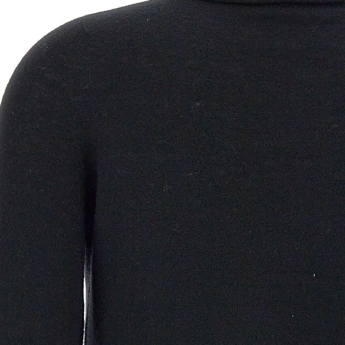 Kaos QIEPT003 Woman Black Sweaters - Zuklat