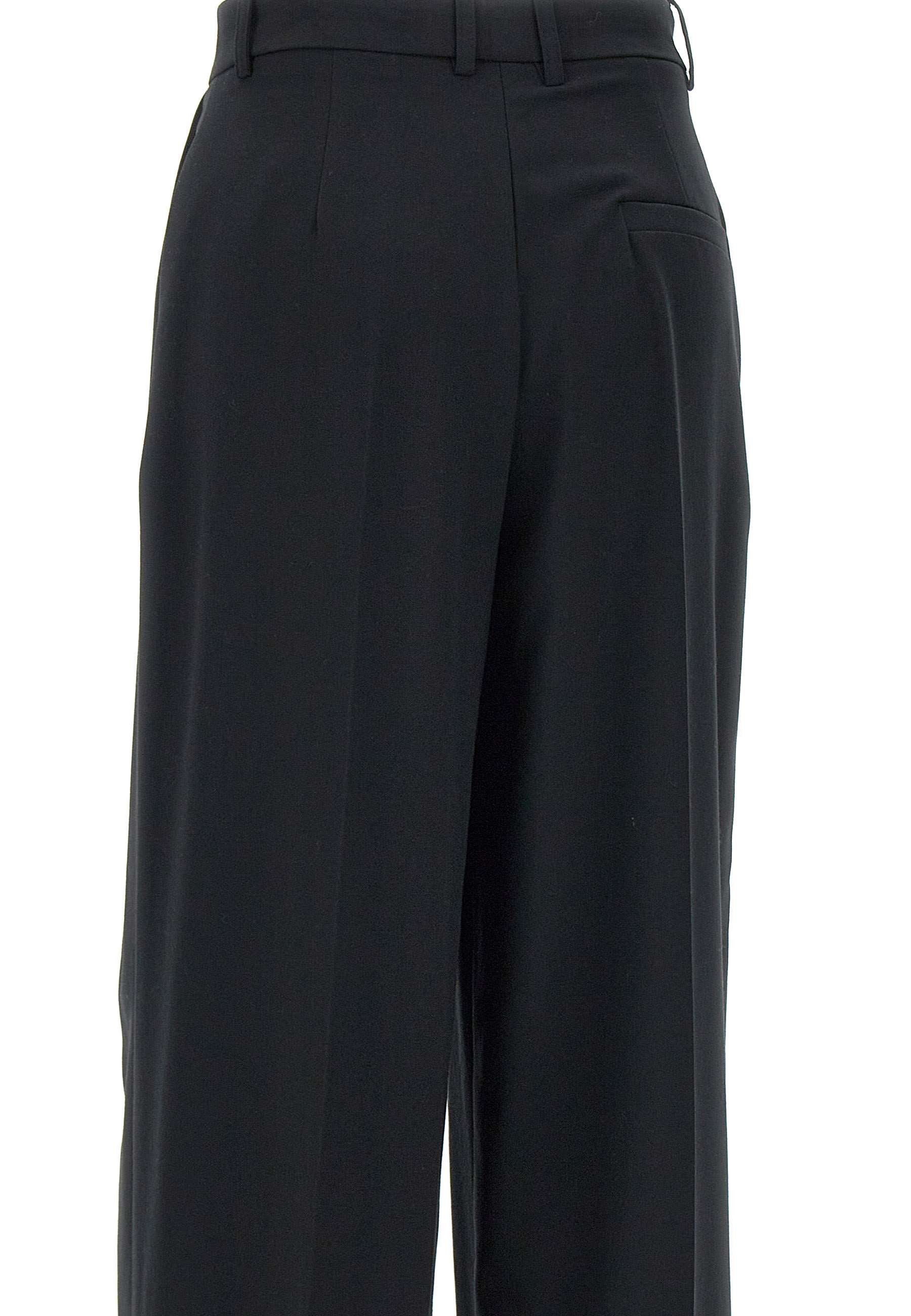 Kaos QI1CO022 Woman Black Trousers - Zuklat