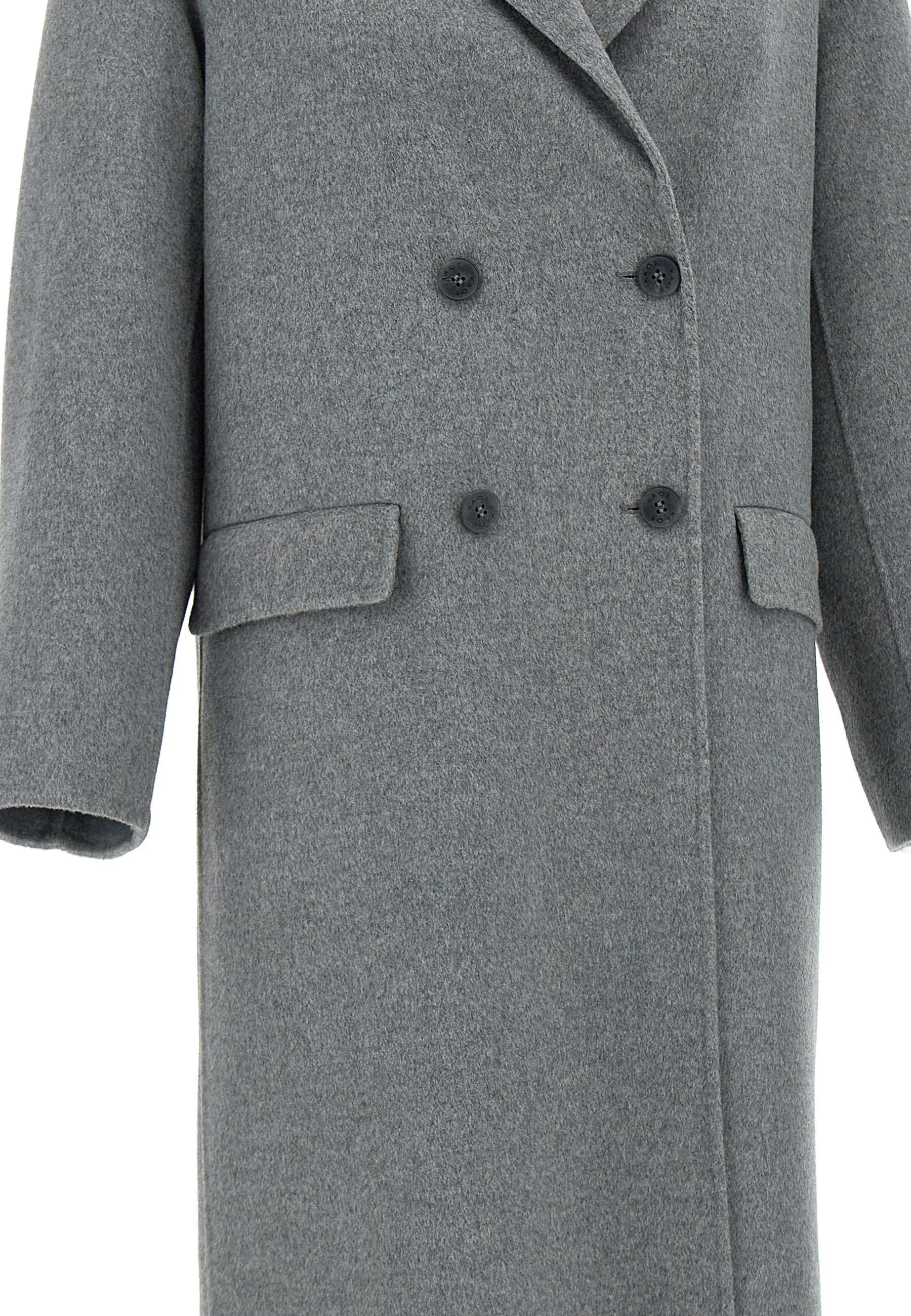 Kaos QI1NT038 Woman Grey Coats - Zuklat