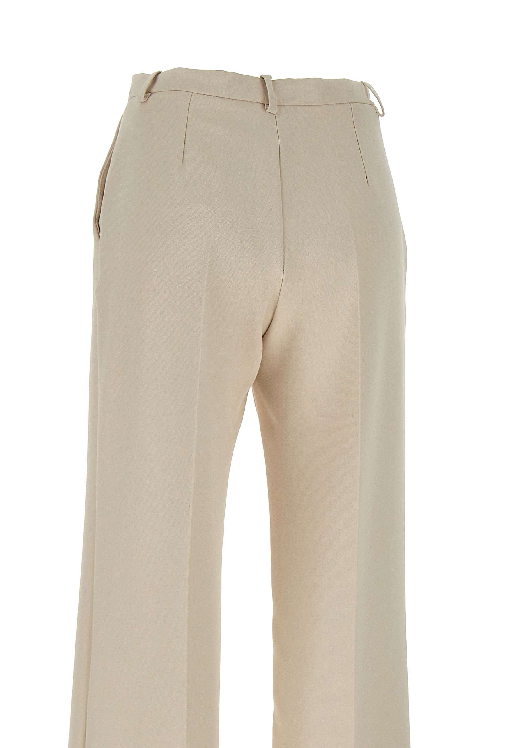 Kaos QI1CO034 Woman White Trousers - Zuklat