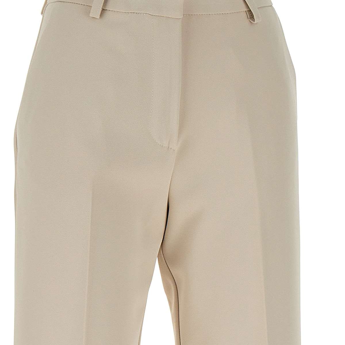 Kaos QI1CO034 Woman White Trousers - Zuklat