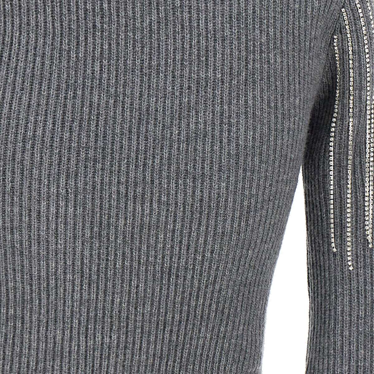 Kaos PIJNT004 Woman Grey Sweaters - Zuklat