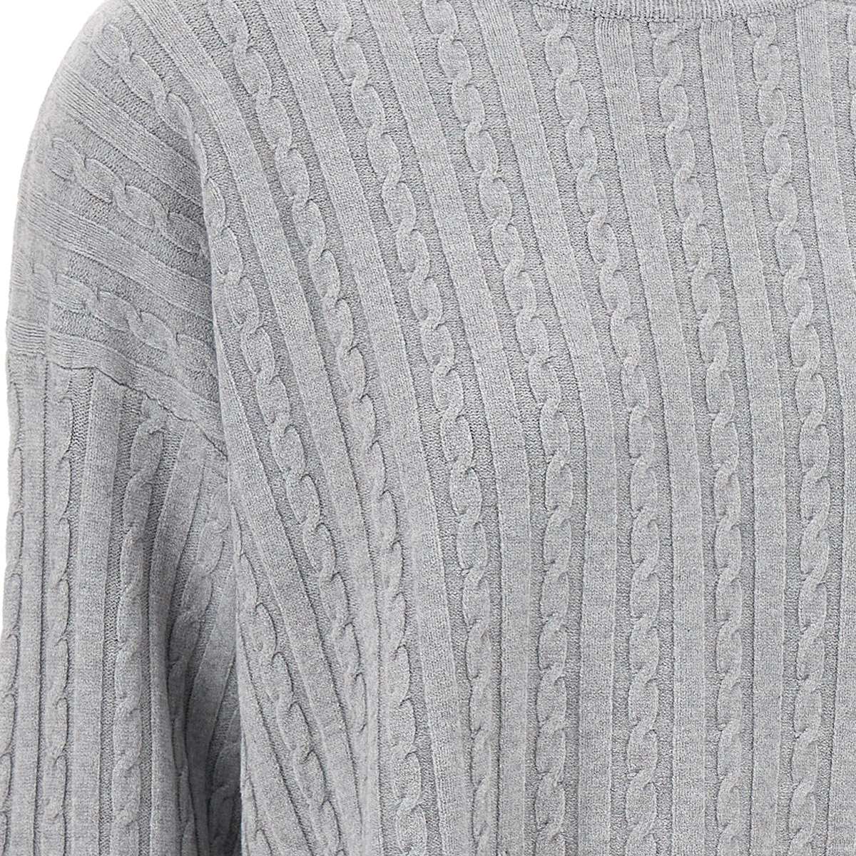 Kaos PIBPT054 Woman Grey Sweaters - Zuklat