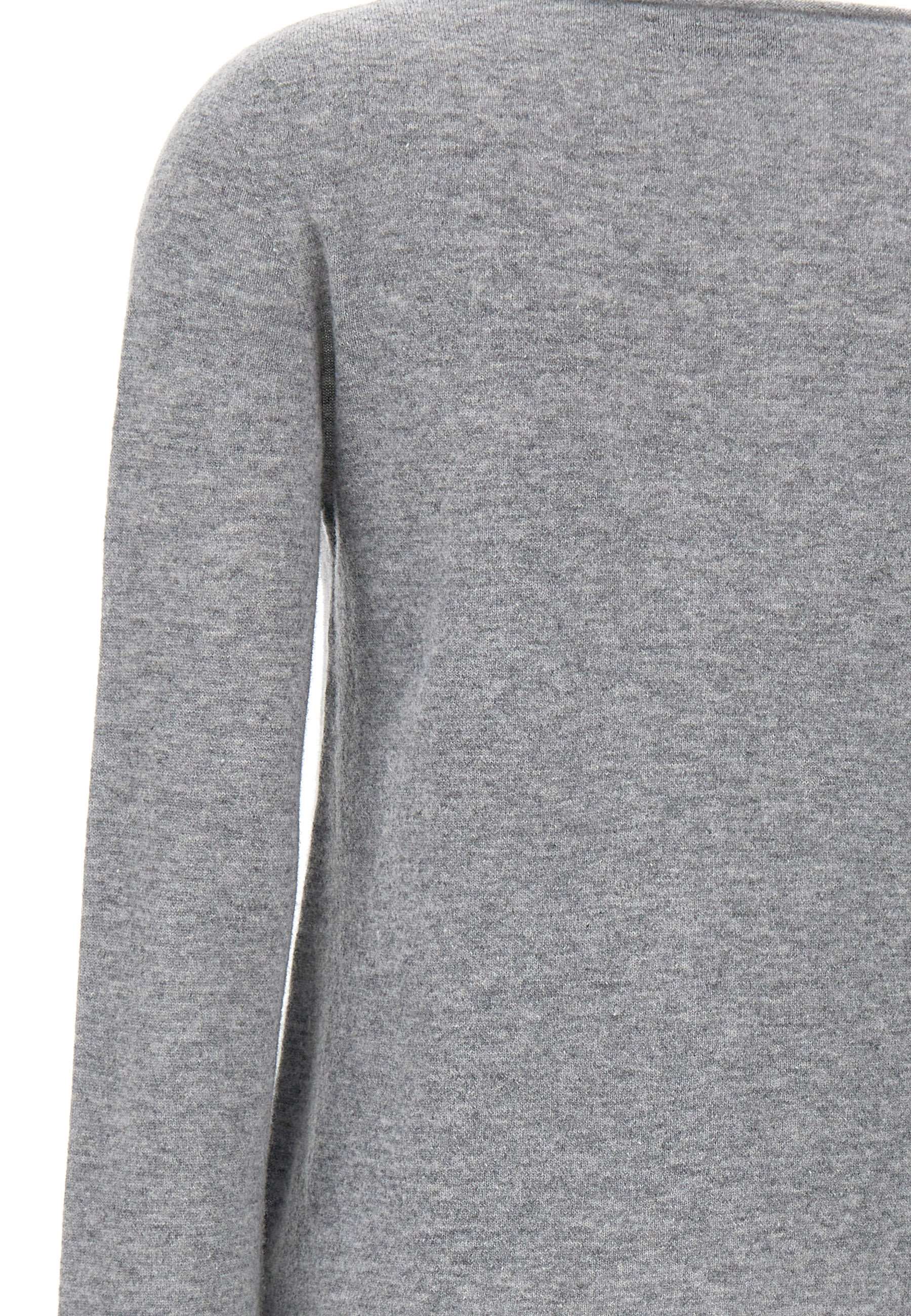 Kaos QIEPT004 Woman Grey Sweaters - Zuklat